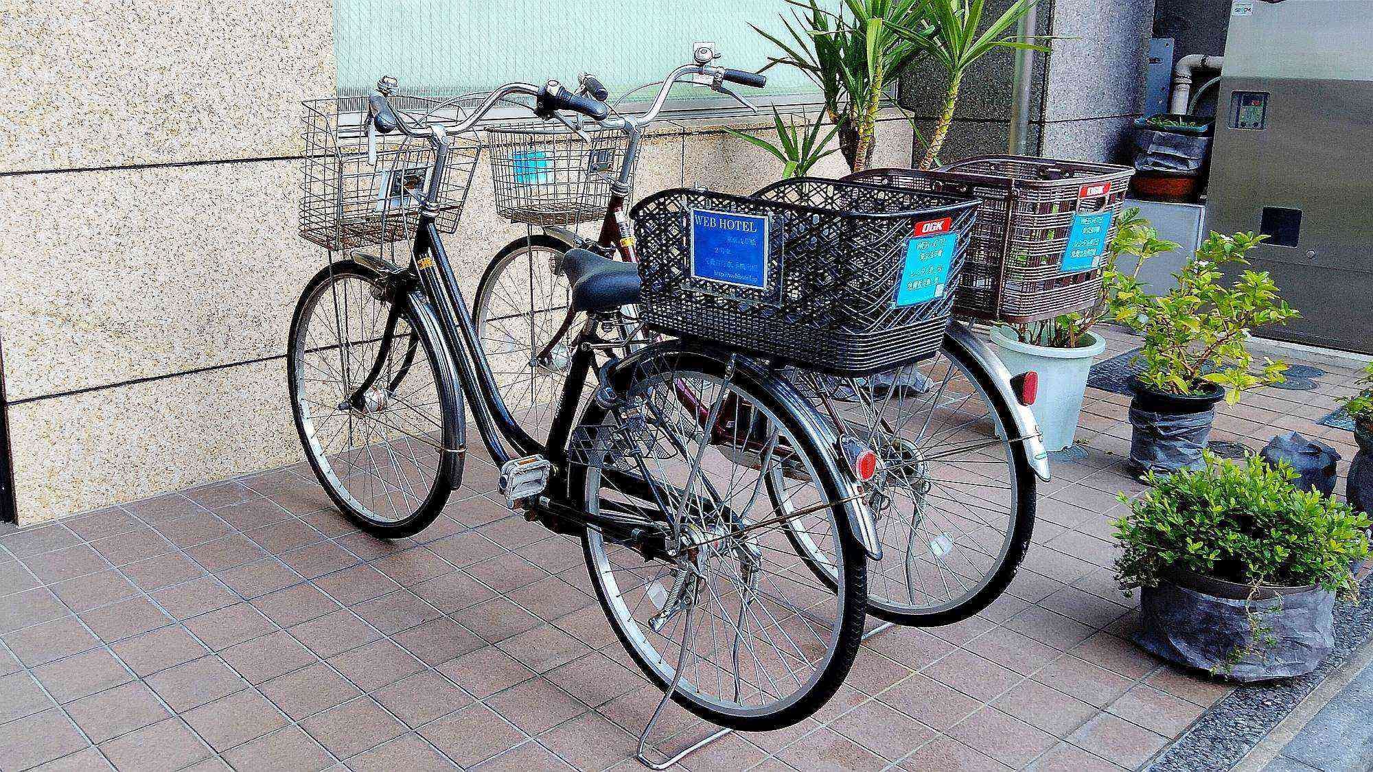 ・Rental bicycles: Free for up to 2 hours, then 200 yen per hour