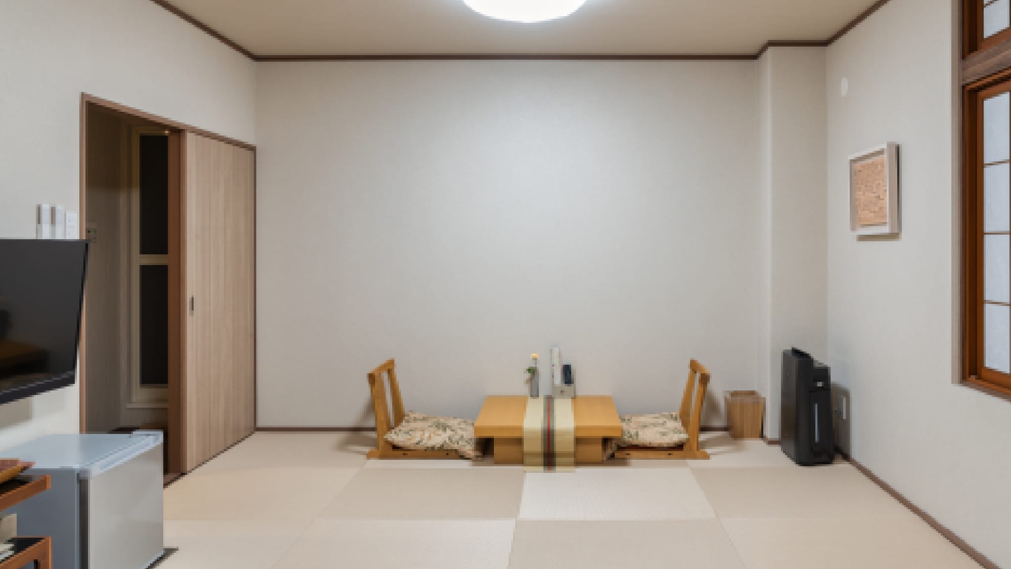[Japanese-Western style twin bed + 8 tatami mats] Room 205 *No bath