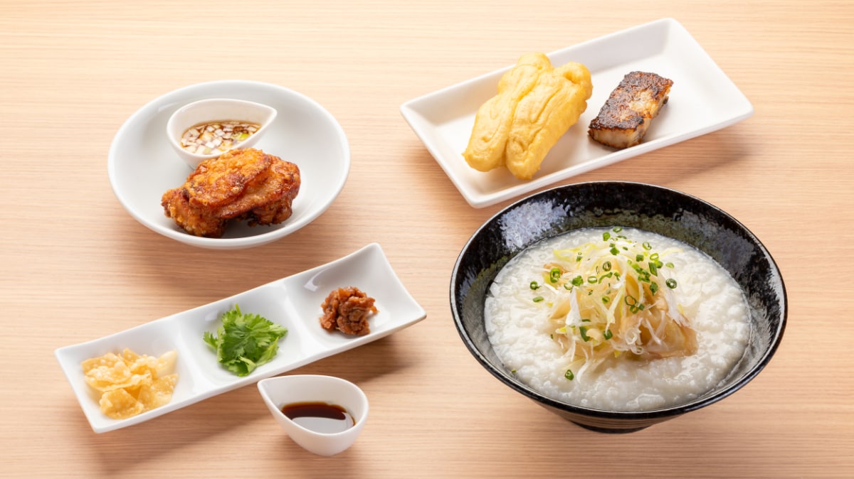 早餐：中式粥套餐