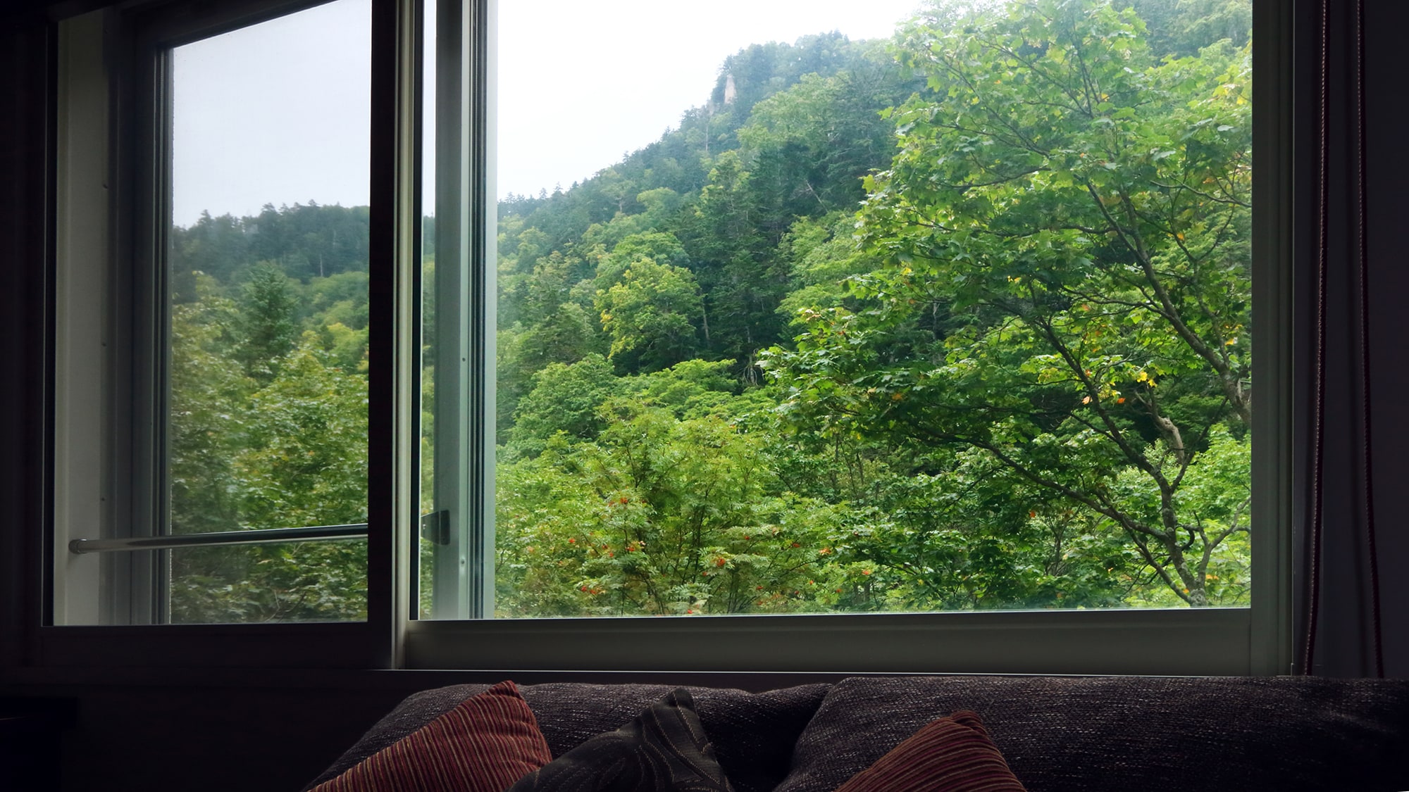 [Western Modern] Anda dapat melihat pemandangan alam Sounkyo dari kamar Anda Area 21㎡
