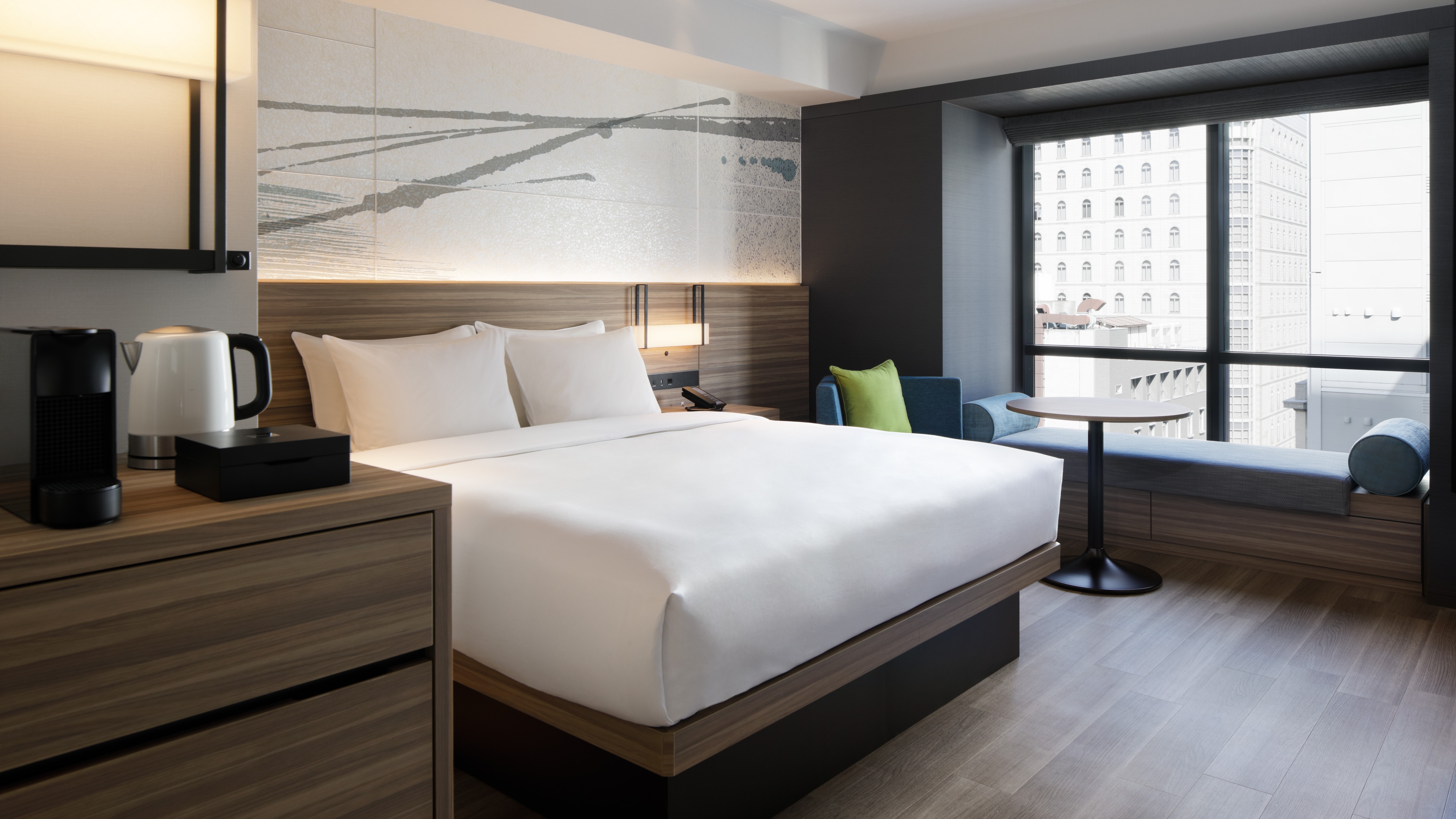 ：Collaboration King　30.4㎡/4th floor-11th floor/non-smoking/1 Simmons bed 180cm x 200cm x 1