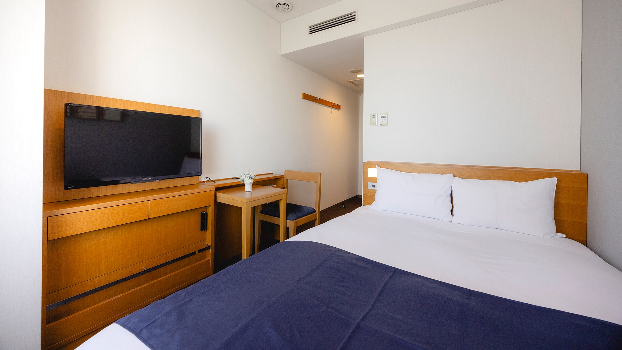 [Kamar Ganda] Kamar ini direkomendasikan untuk pasangan yang ingin menikmati sepenuhnya kegiatan wisata di Yokohama.