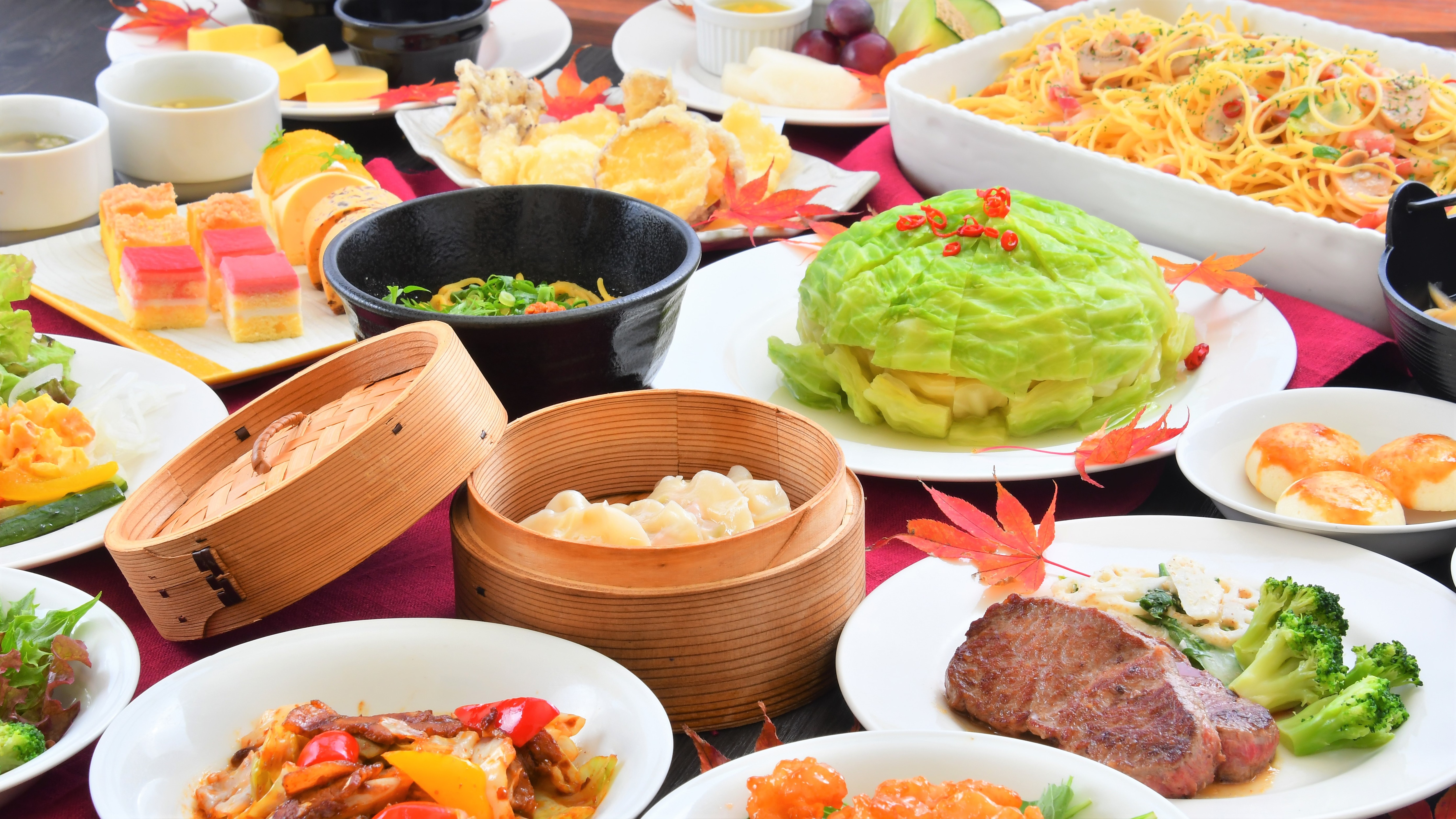 Autumn buffet dinner