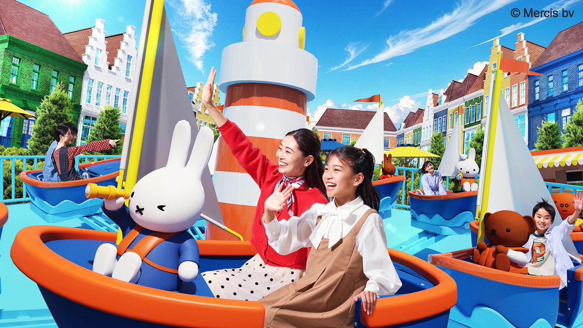 ミッフィー＆フレンズのヨットセーリング