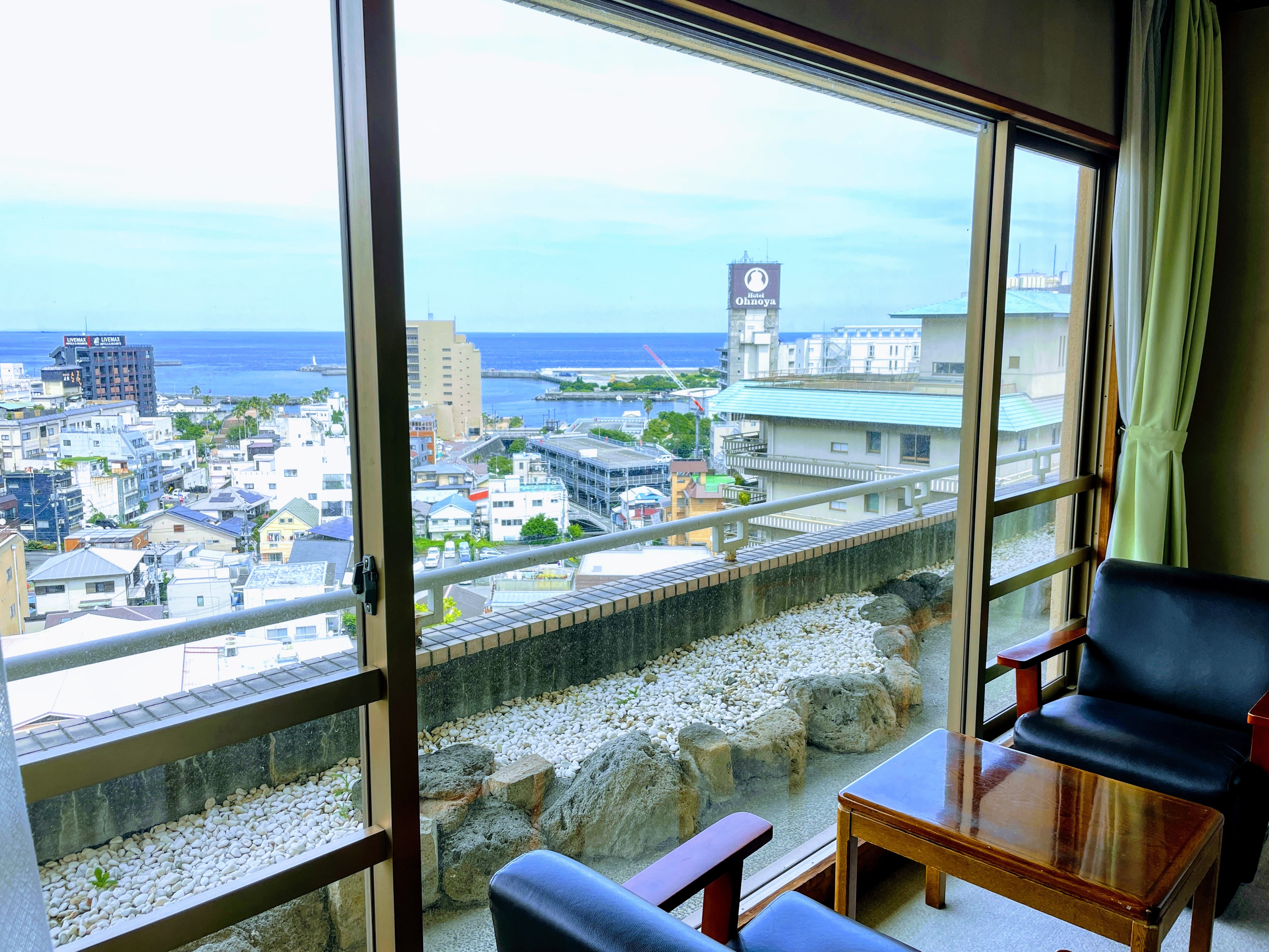 Ocean view from the main building