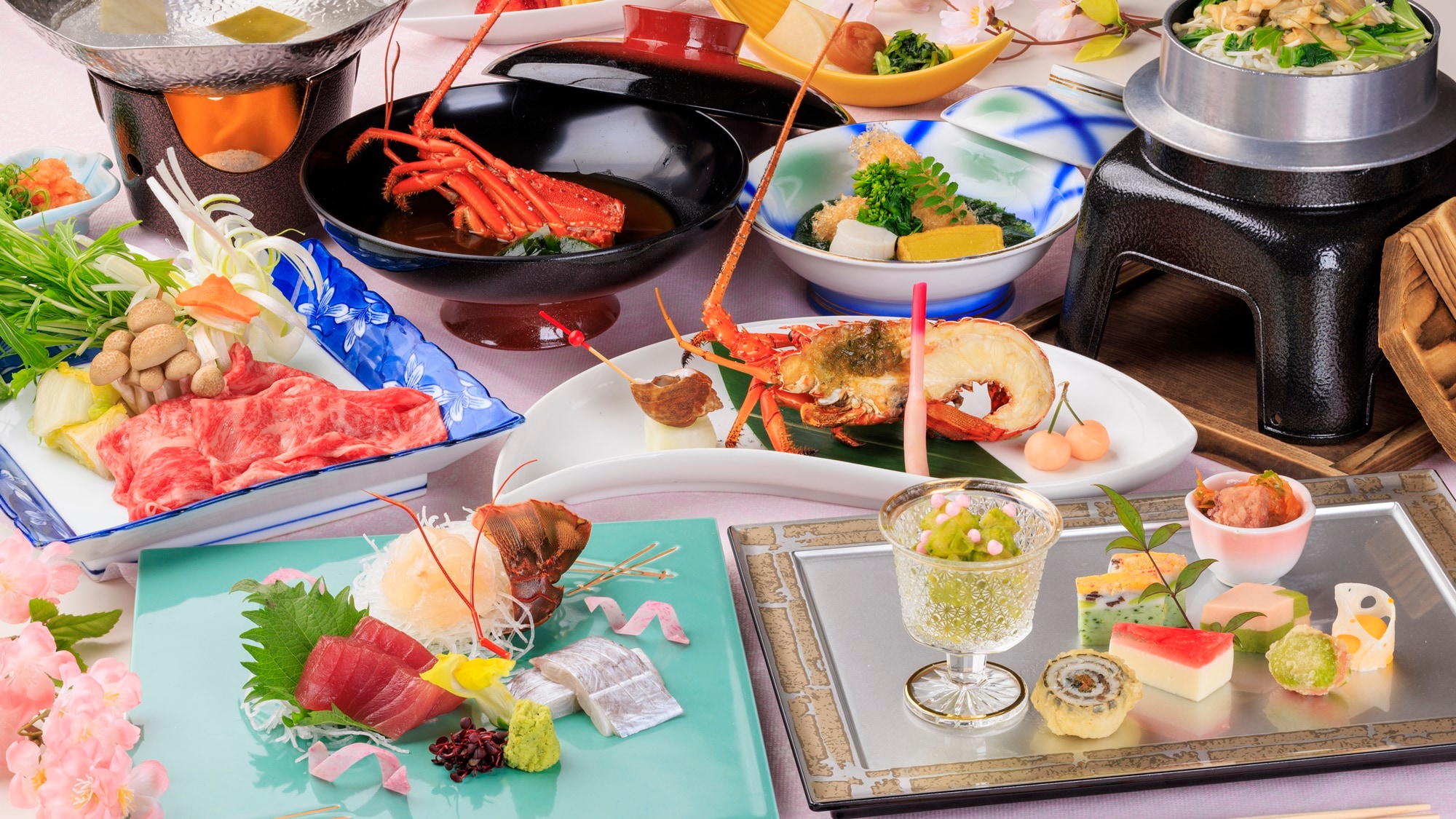 *[Upgrade (Ise lobster)] The contents may differ as the menu changes each time.