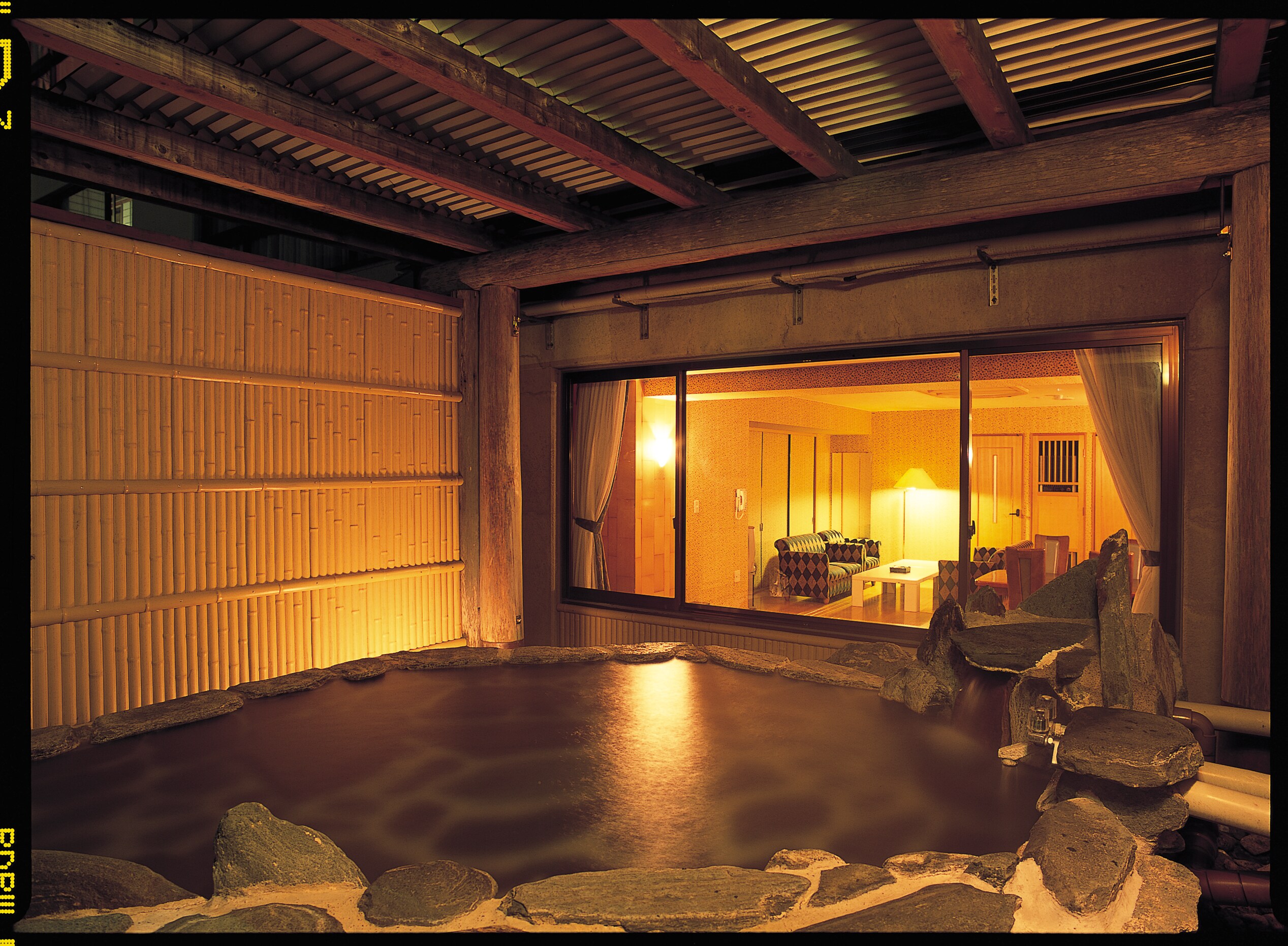 Kamar tamu dengan pemandian terbuka "Yukimachitsuki"