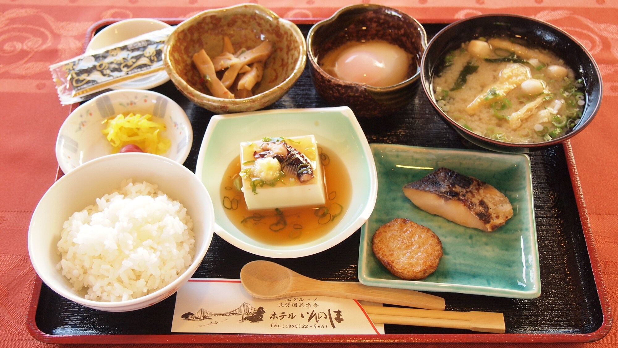 *[Breakfast example] A Japanese set meal that is gentle on the body when you wake up is a delight♪