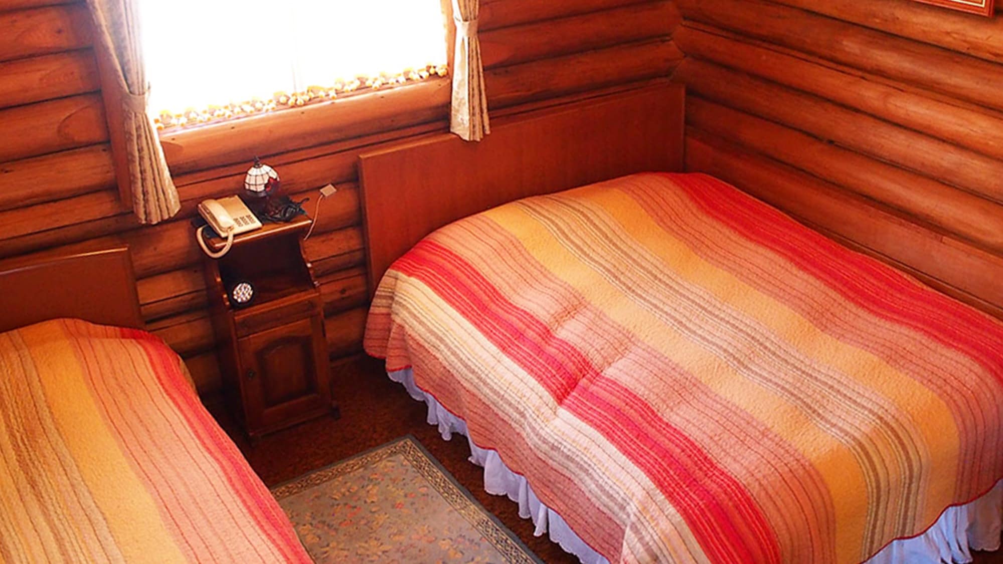 ・ [Moose cottage] A mountain lodge-style cottage with a bath and toilet. Doggy can stay together