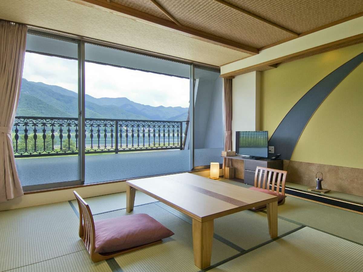 ◎Kawaguchiko side ◎Japanese-style room with shower and toilet