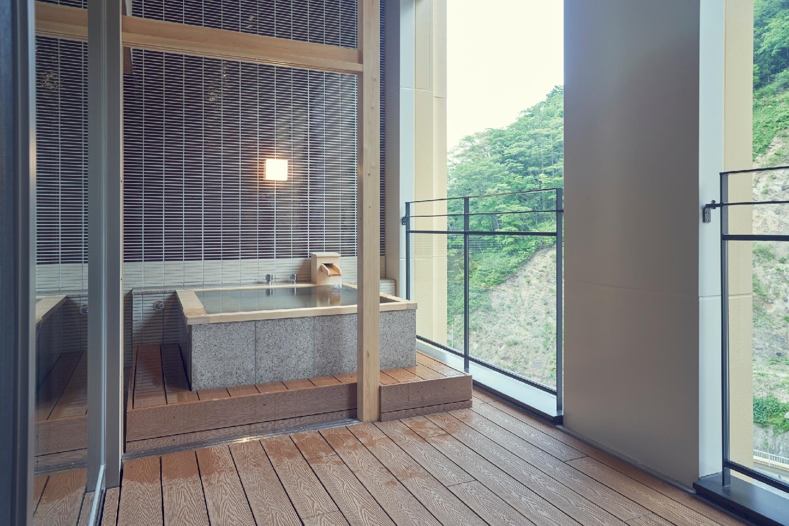 [Shisuitei] Junior Suite (open-air bath image)