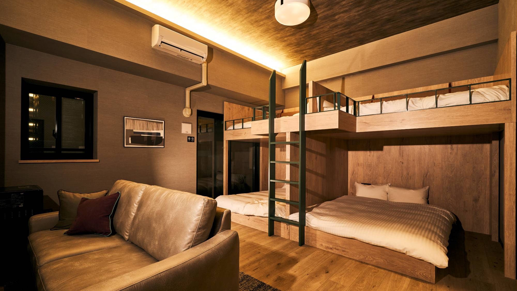 Up to 8 people can stay in Family 8 / Bunk Bed
