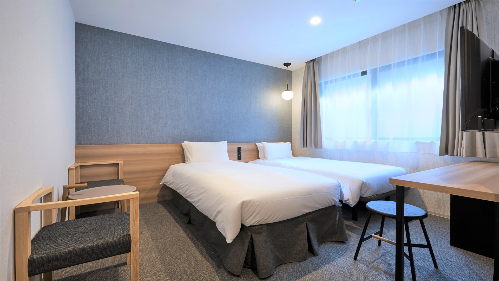 Twin with extra bedroom & lt; permanent bed & times; 2 / extra bed & times; 1 & gt; (maximum capacity 3 people)