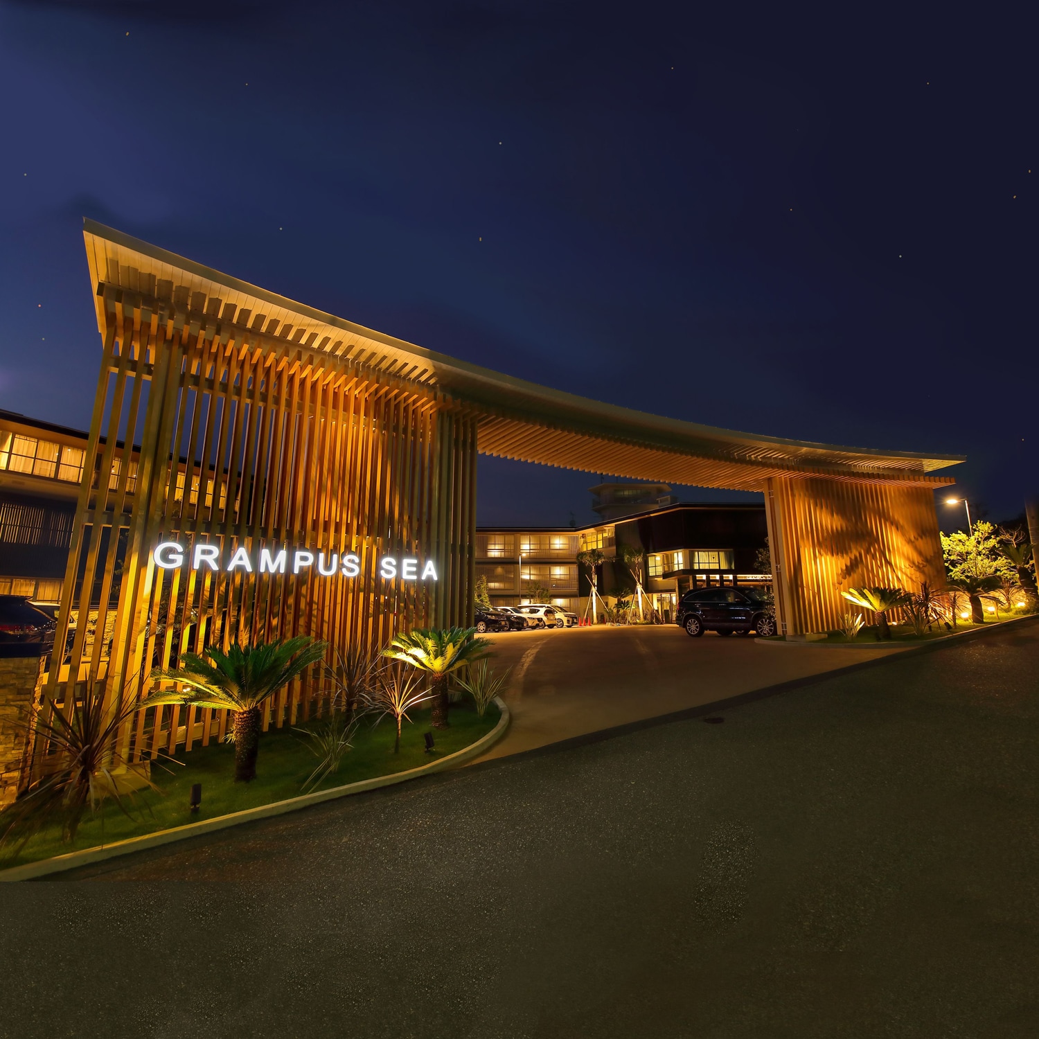 Grampus Resort Shirahama sea