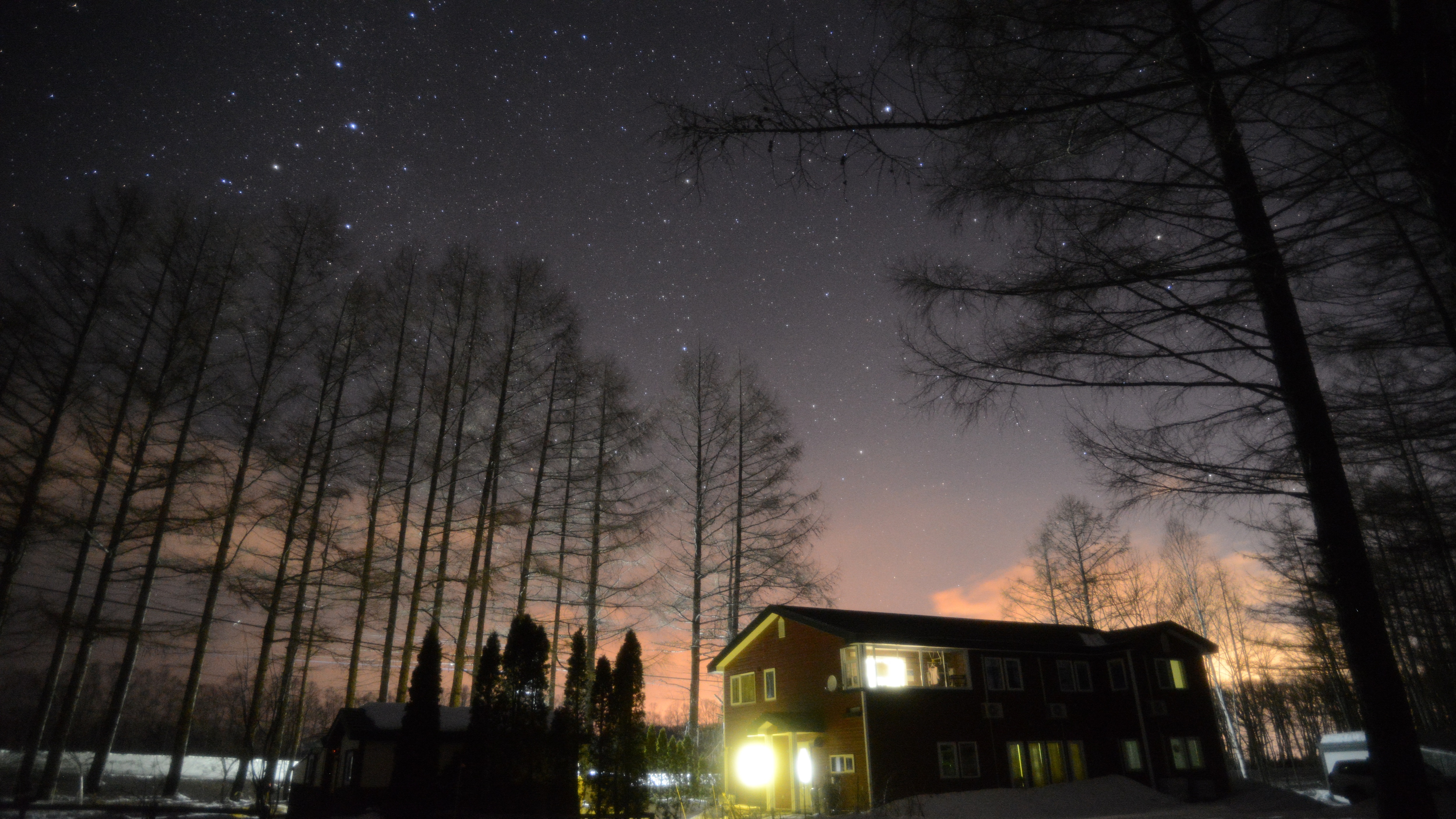 Pemandangan panorama Obihiro Yachiyo Youth Hostel