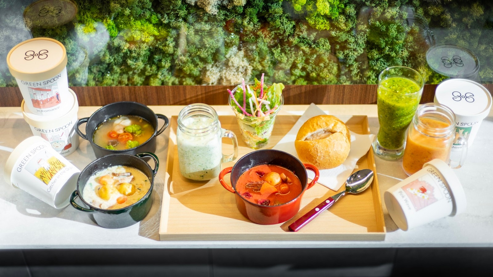 [早餐] GreenSpoon x Ginza“月与花”果酱面包