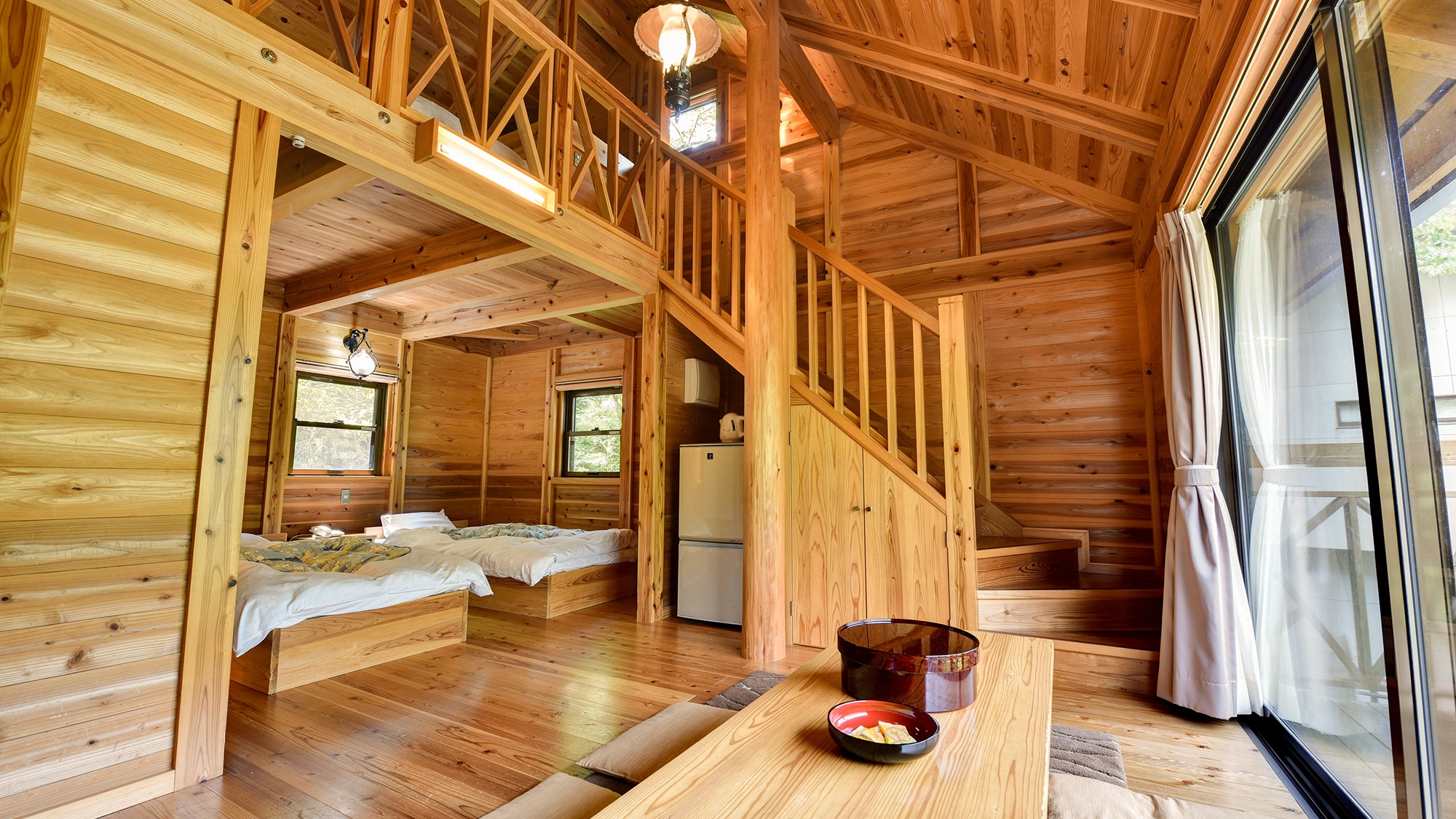 *Bungalows. You can rent the whole building for your enjoyment.