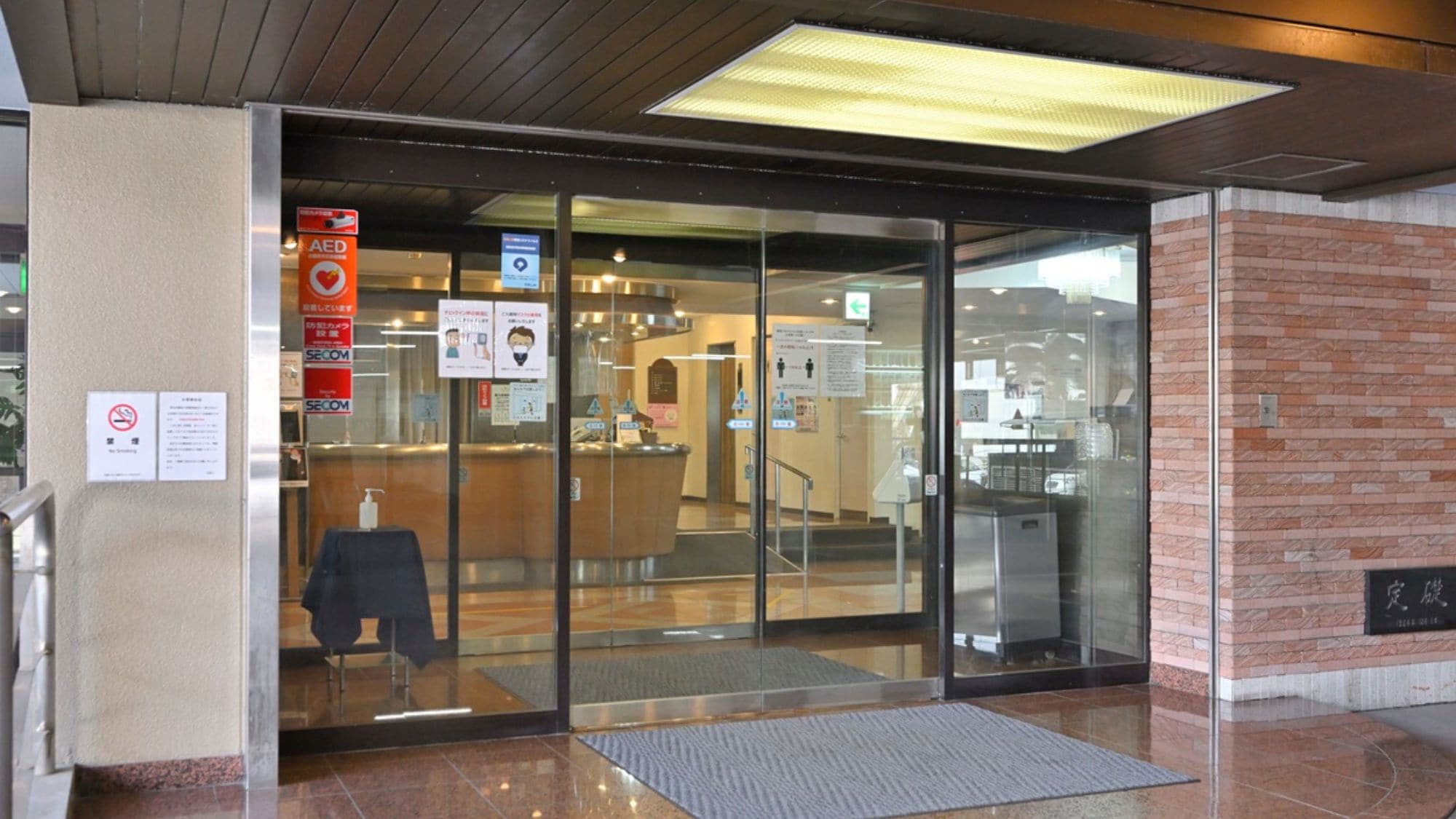 hotel entrance