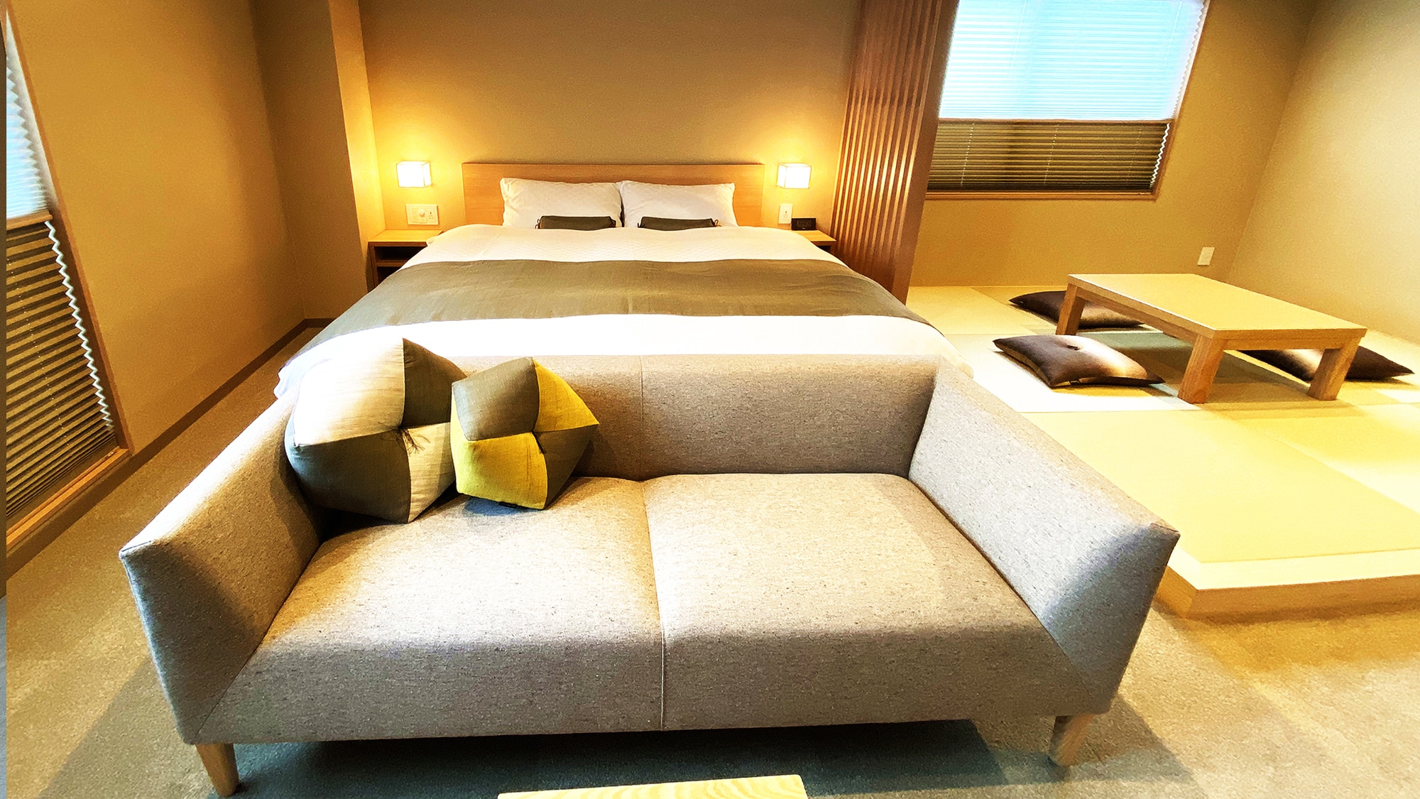 ห้องเตียงควีนไซส์สไตล์ญี่ปุ่น-ตะวันตก B