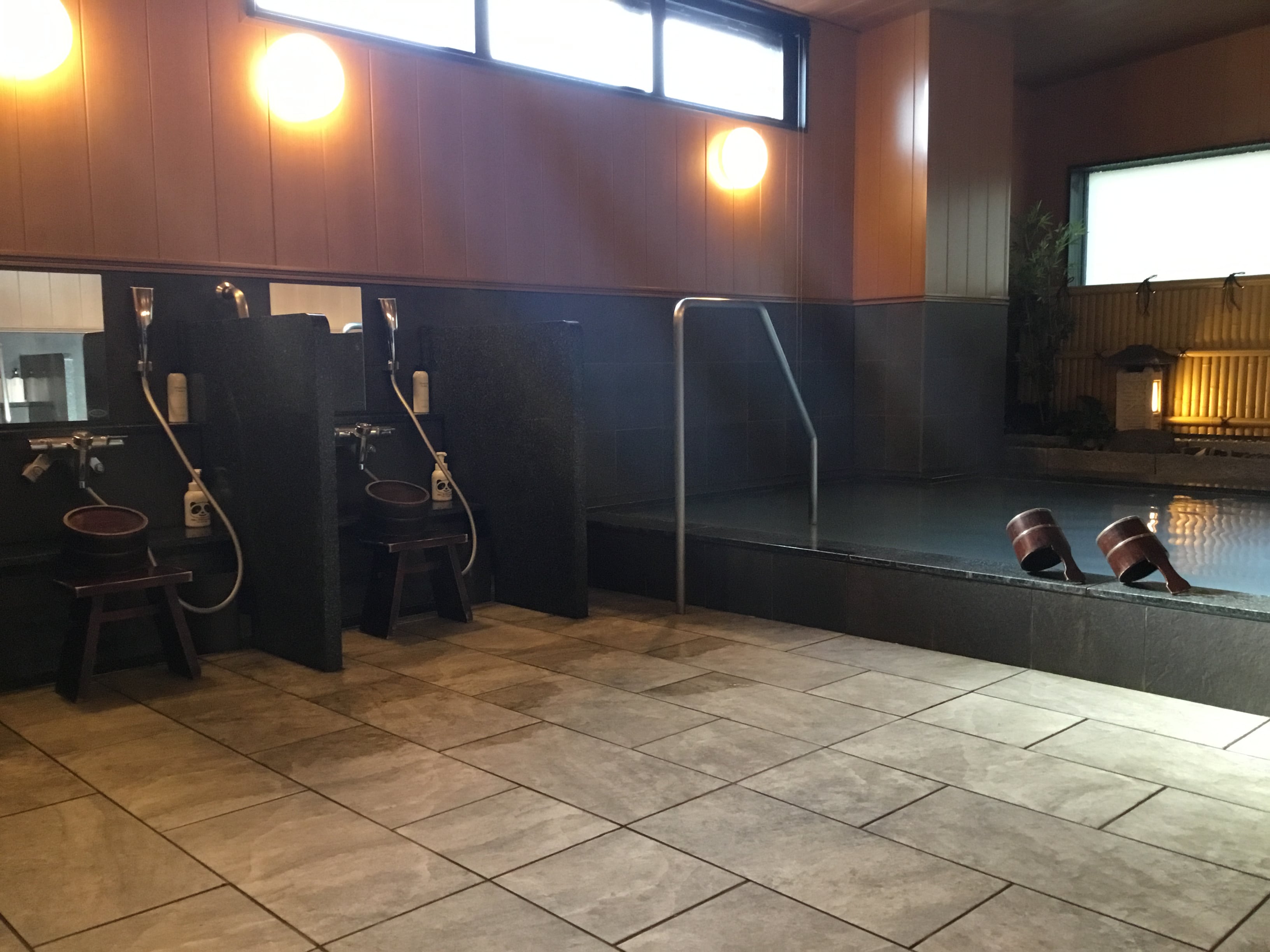 [Main building 2nd floor] Large public bath