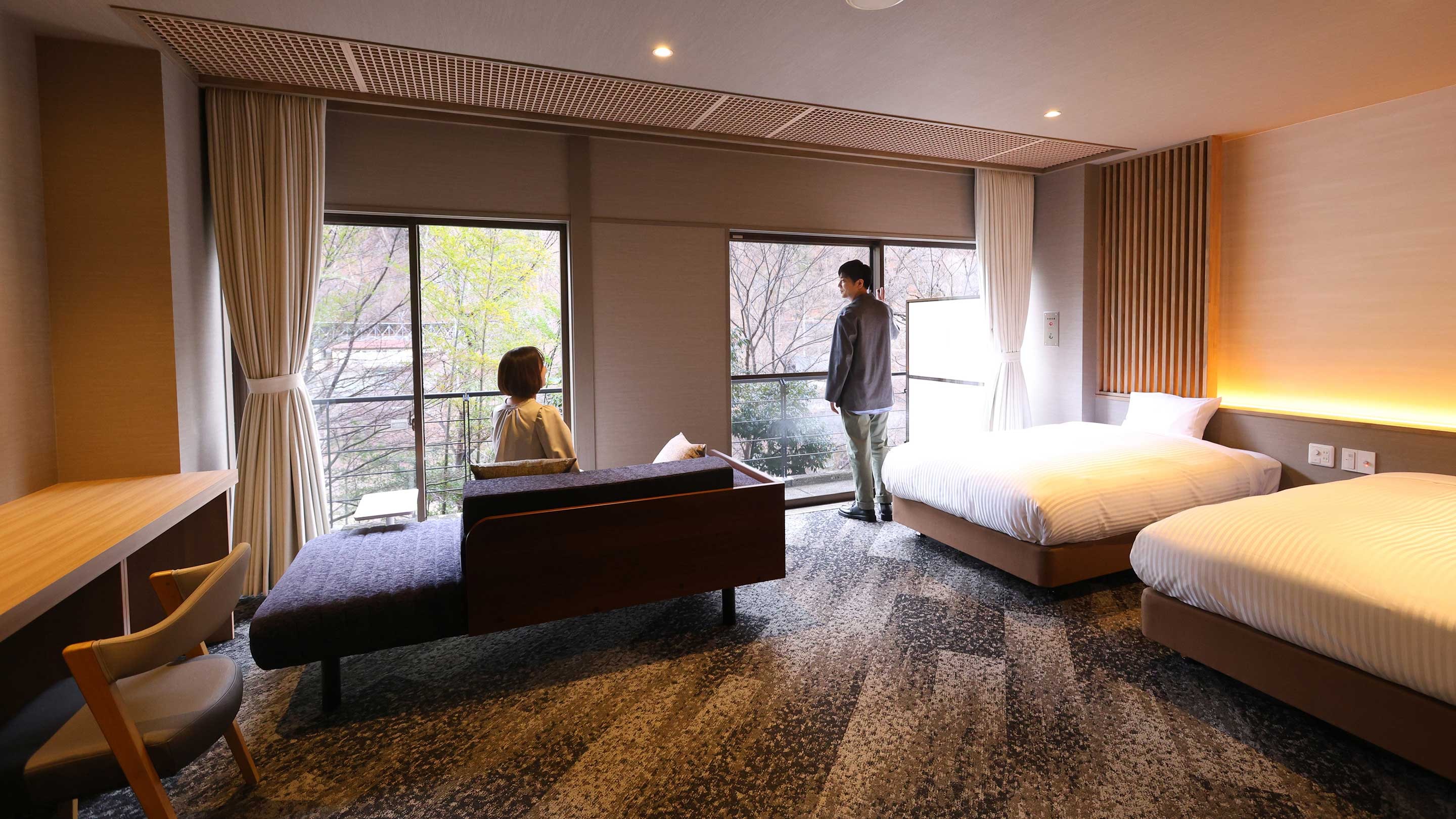 Example of a guest room