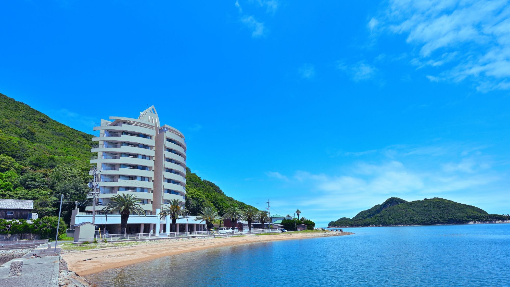 [Exterior] Our hotel is an ocean view resort hotel located in a quiet area in the northeast of Shodoshima.
