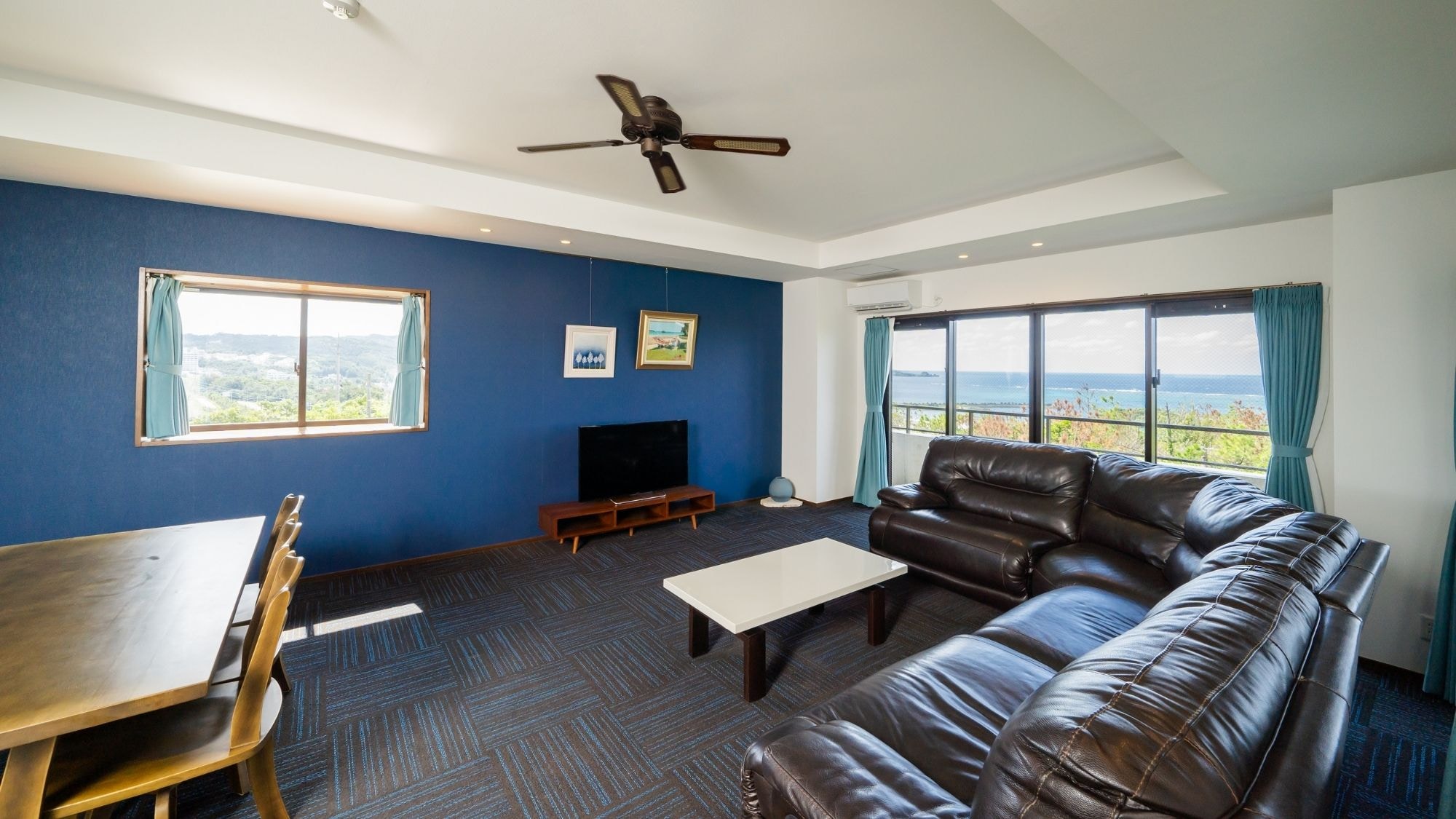 【2F - 바다-Ocean-】 최대 6명까지 숙박 가능. 여유 있는 3개의 침실을 준비.