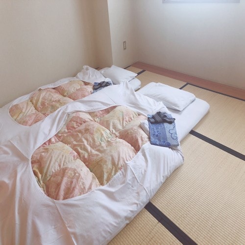 You can stretch your legs and relax in the Japanese-style room.