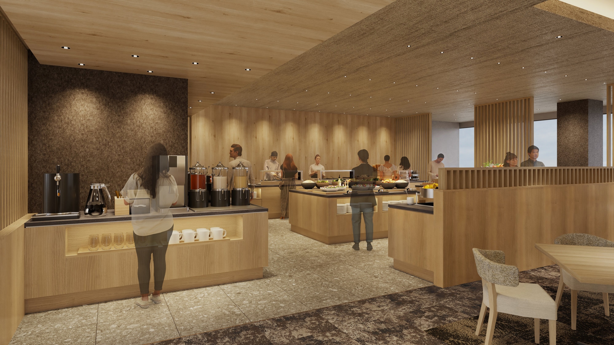 [Renewal scheduled for July 2025] Breakfast buffet venue *Image is for illustrative purposes only