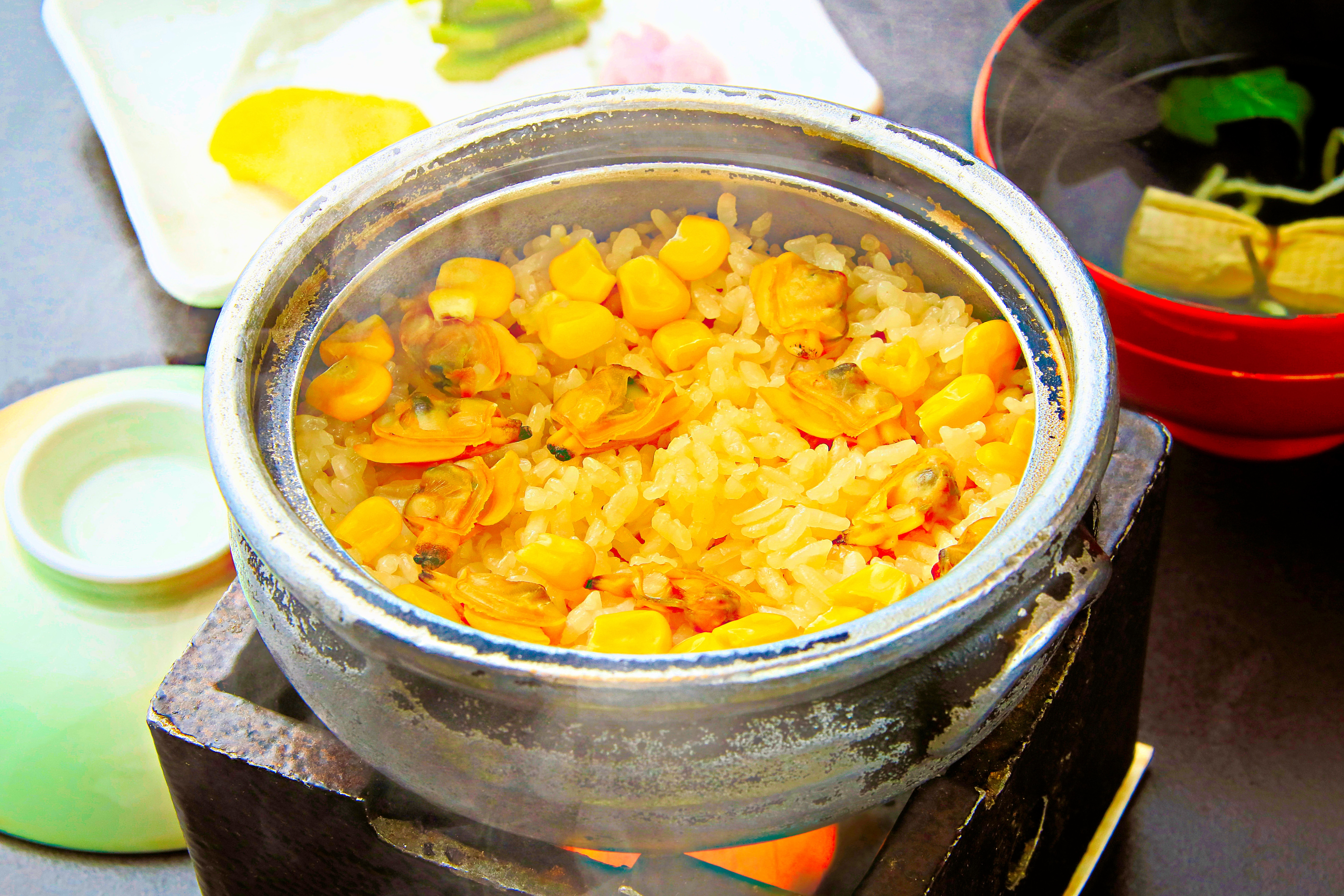Clam rice