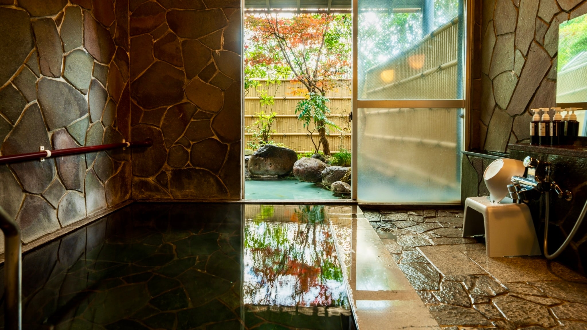 Large communal bath