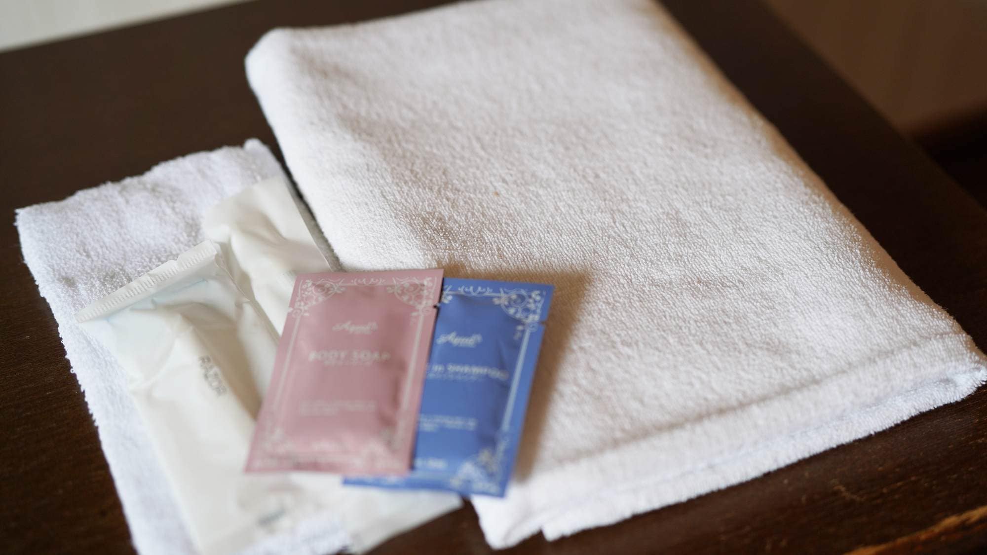 Examples of amenities provided in the room
