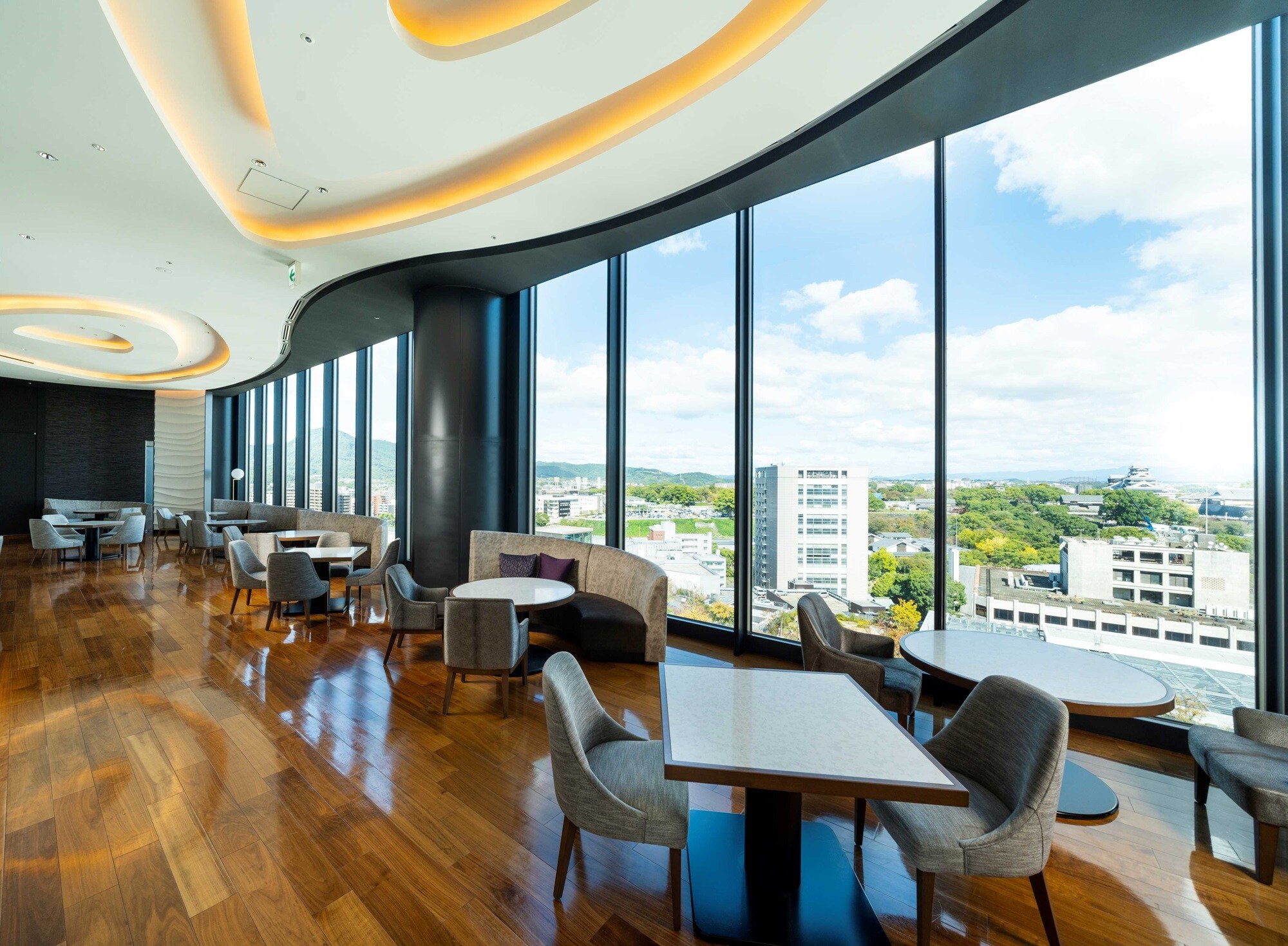 Inside the restaurant