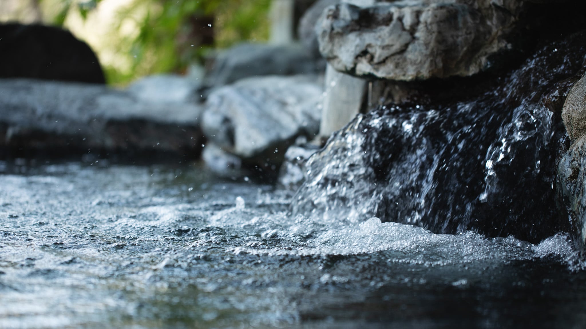 Open-air bath image
