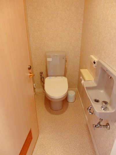 Guest room toilet