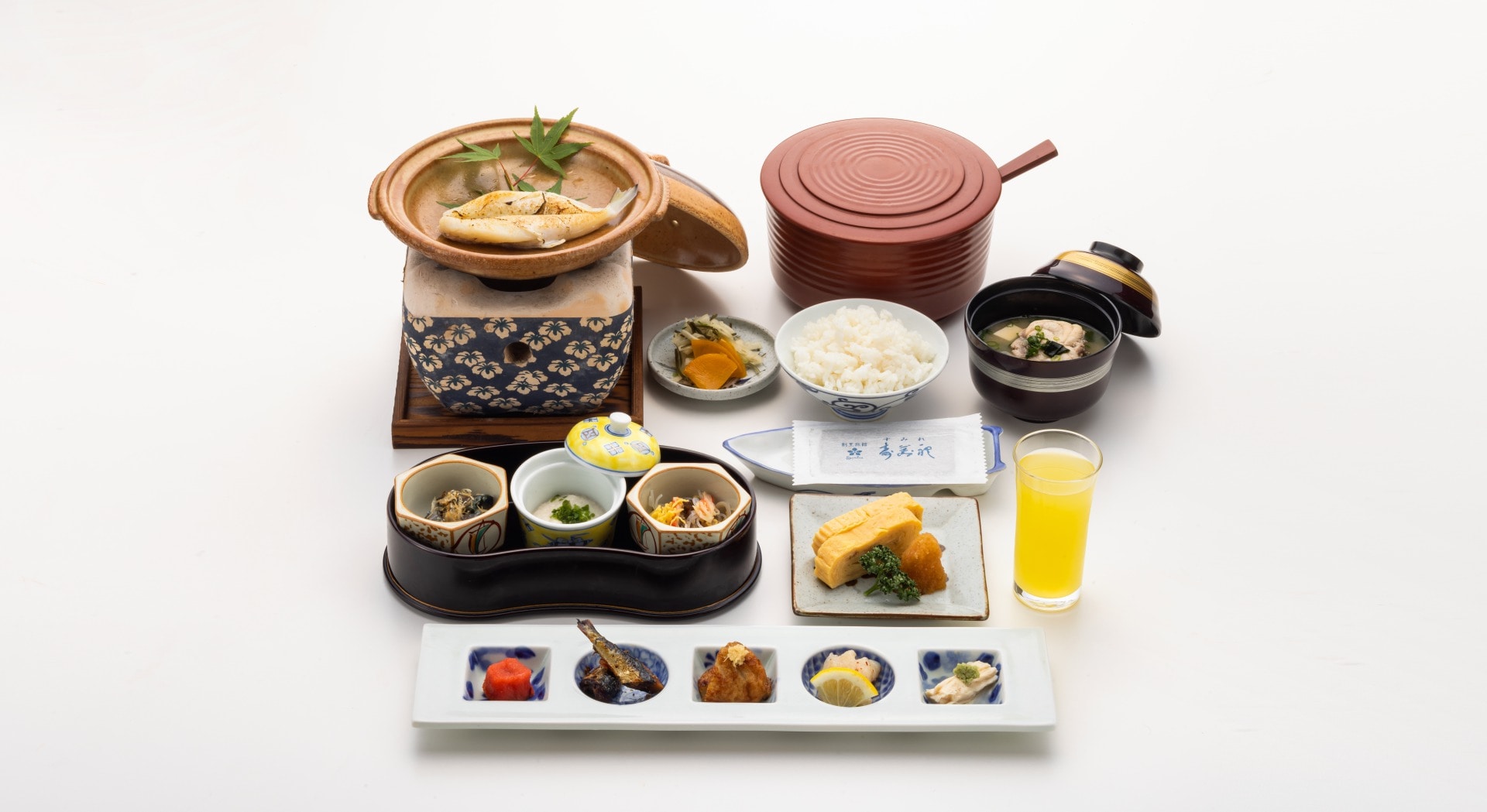[早餐] 烤河豚、河豚皮味噌汤等