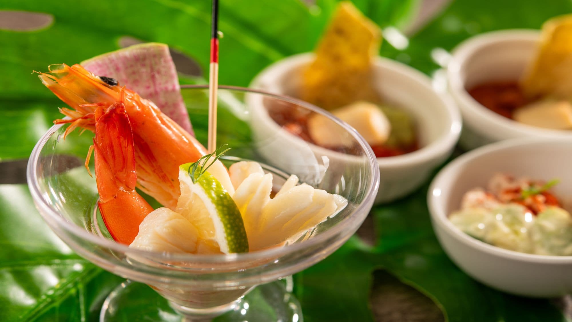 Dinner buffet image: Various hors d'oeuvres