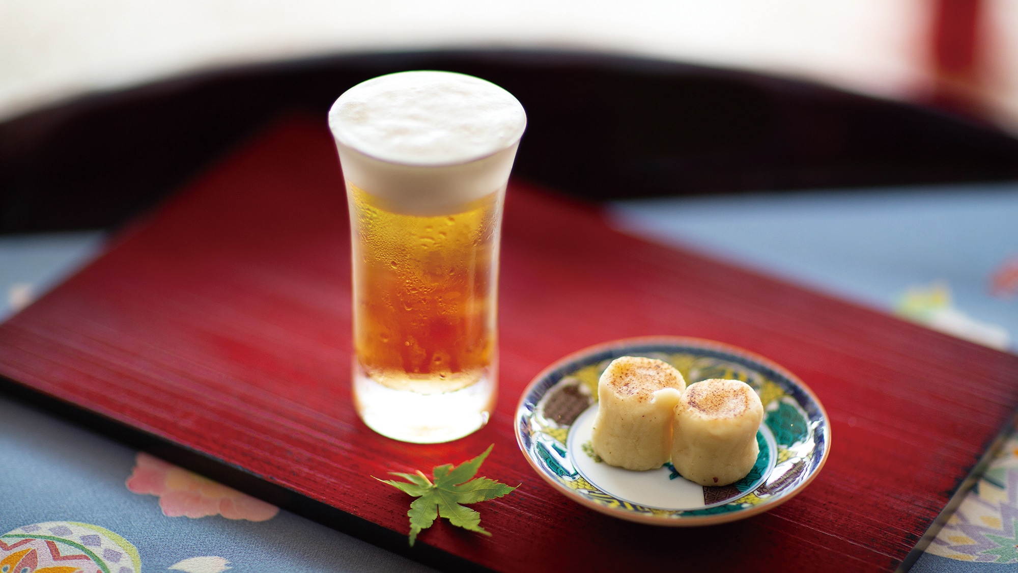 [Hospitality] Hot spring service Beer & sweetness