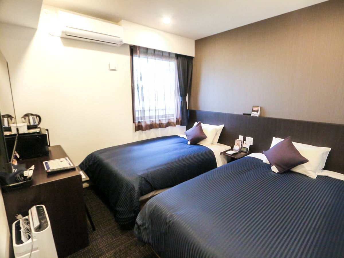 ◆ Twin rooms ◆ All rooms are equipped with slumberland beds.