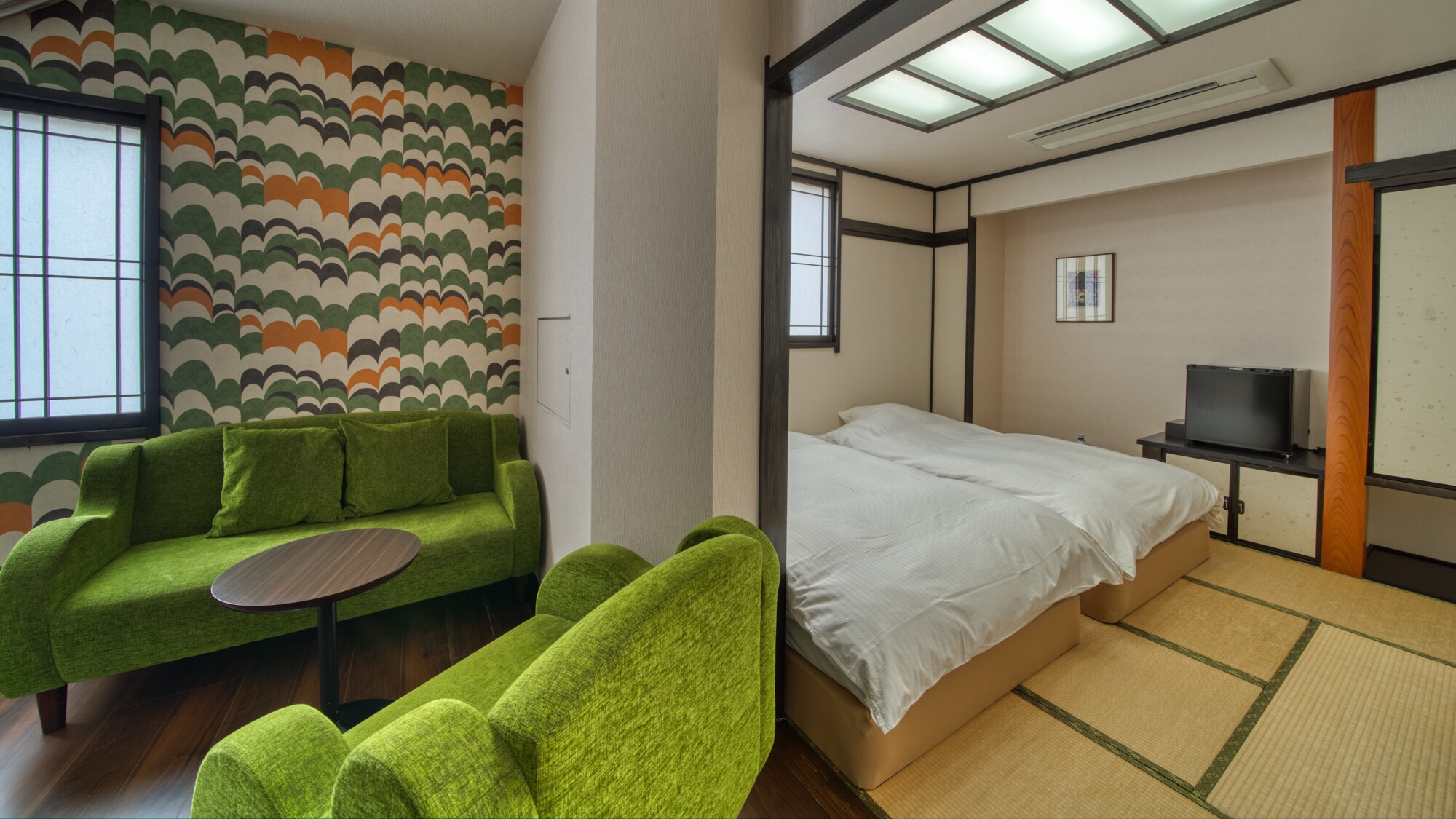 [Twin bed] Kamar Jepang dan Barat