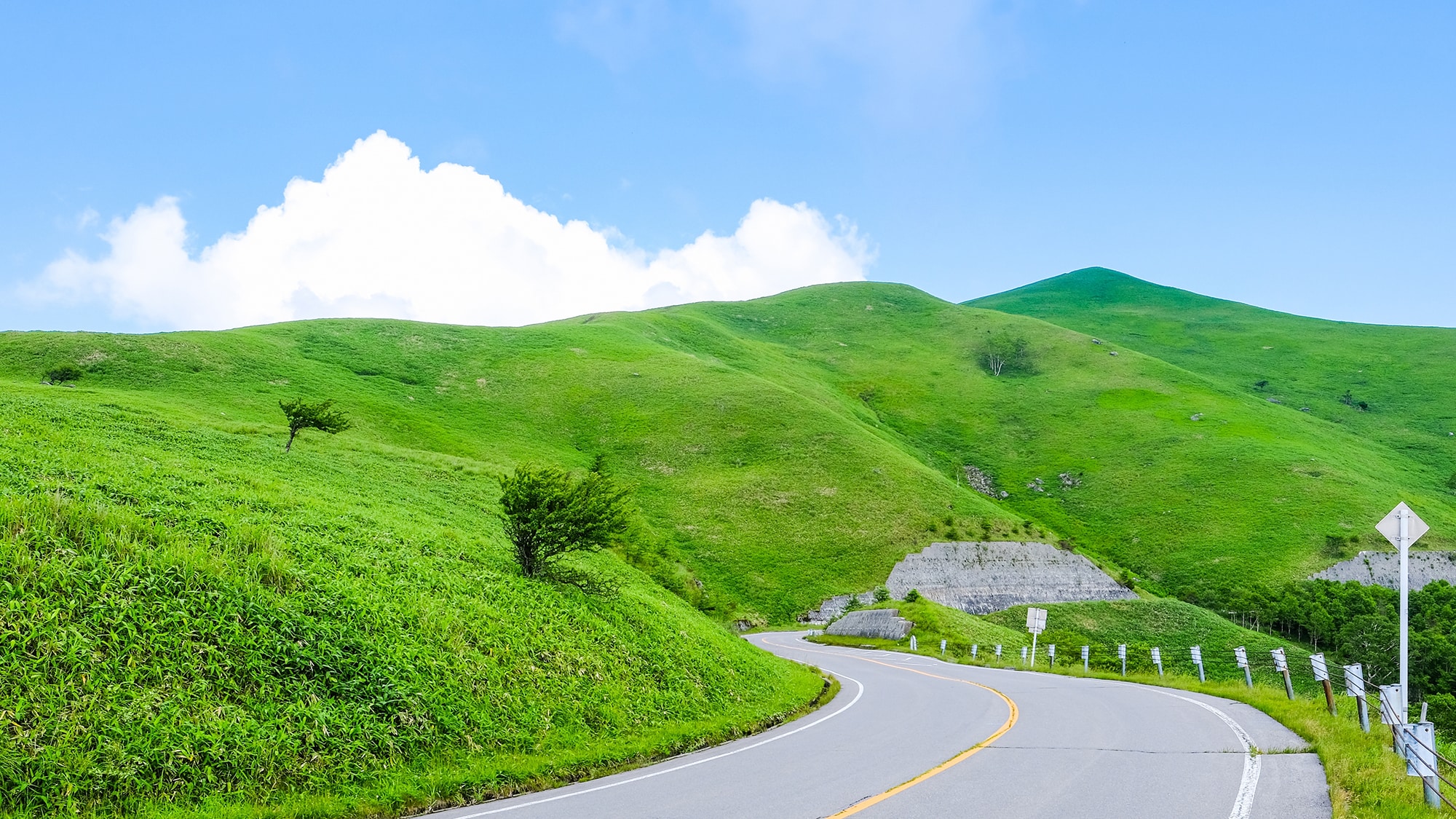*Venus Line: Approximately 80km long. One of Japan's leading mountain driving routes, it runs from Chino City to the Utsukushigahara Plateau.