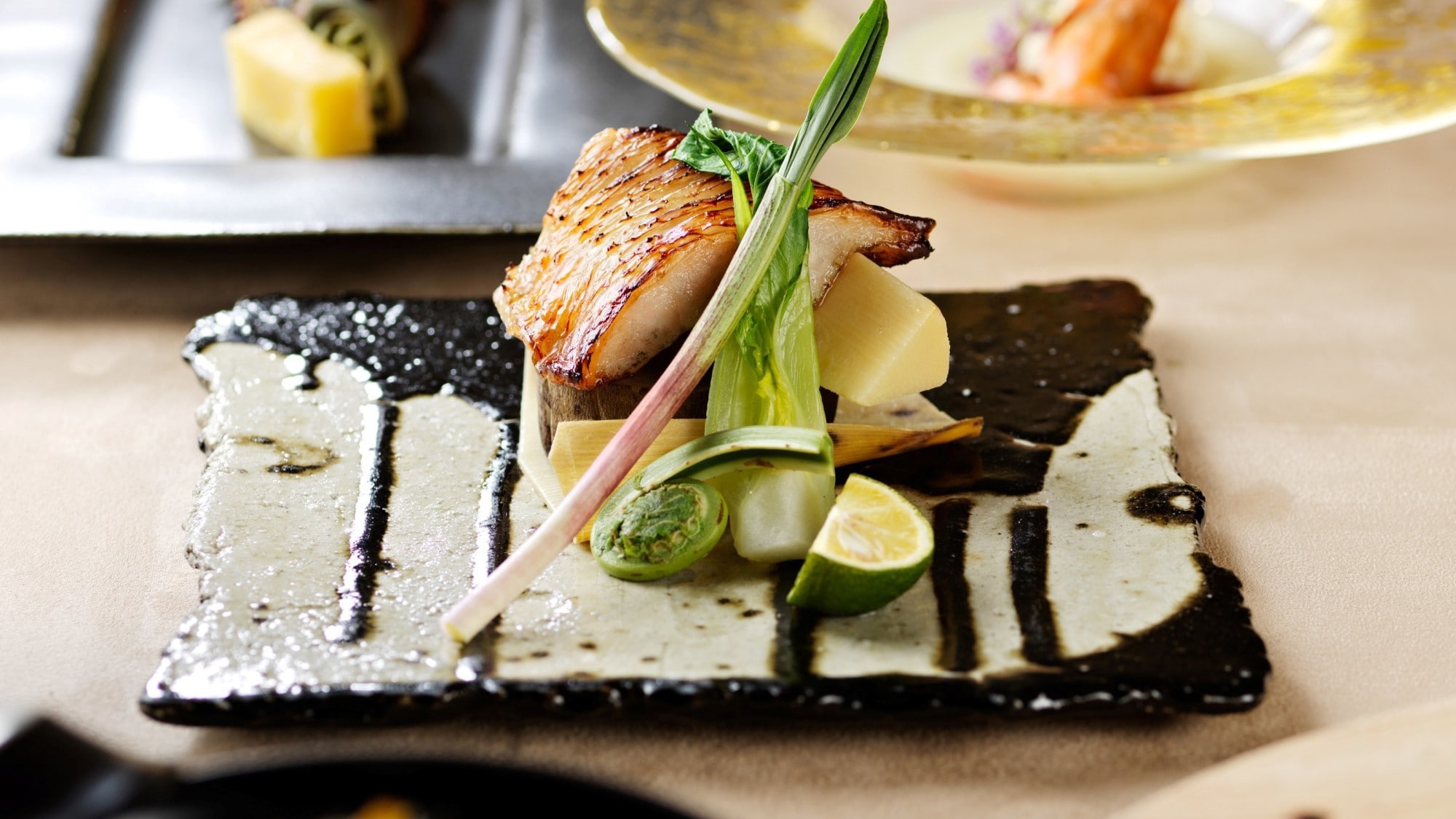 ◆ Kaze no Kaiseki / Simple and profound seasoning that enhances the goodness of the material (image photo)