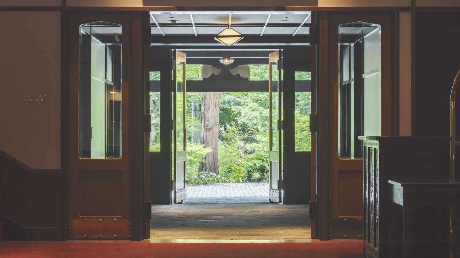 Hotel entrance