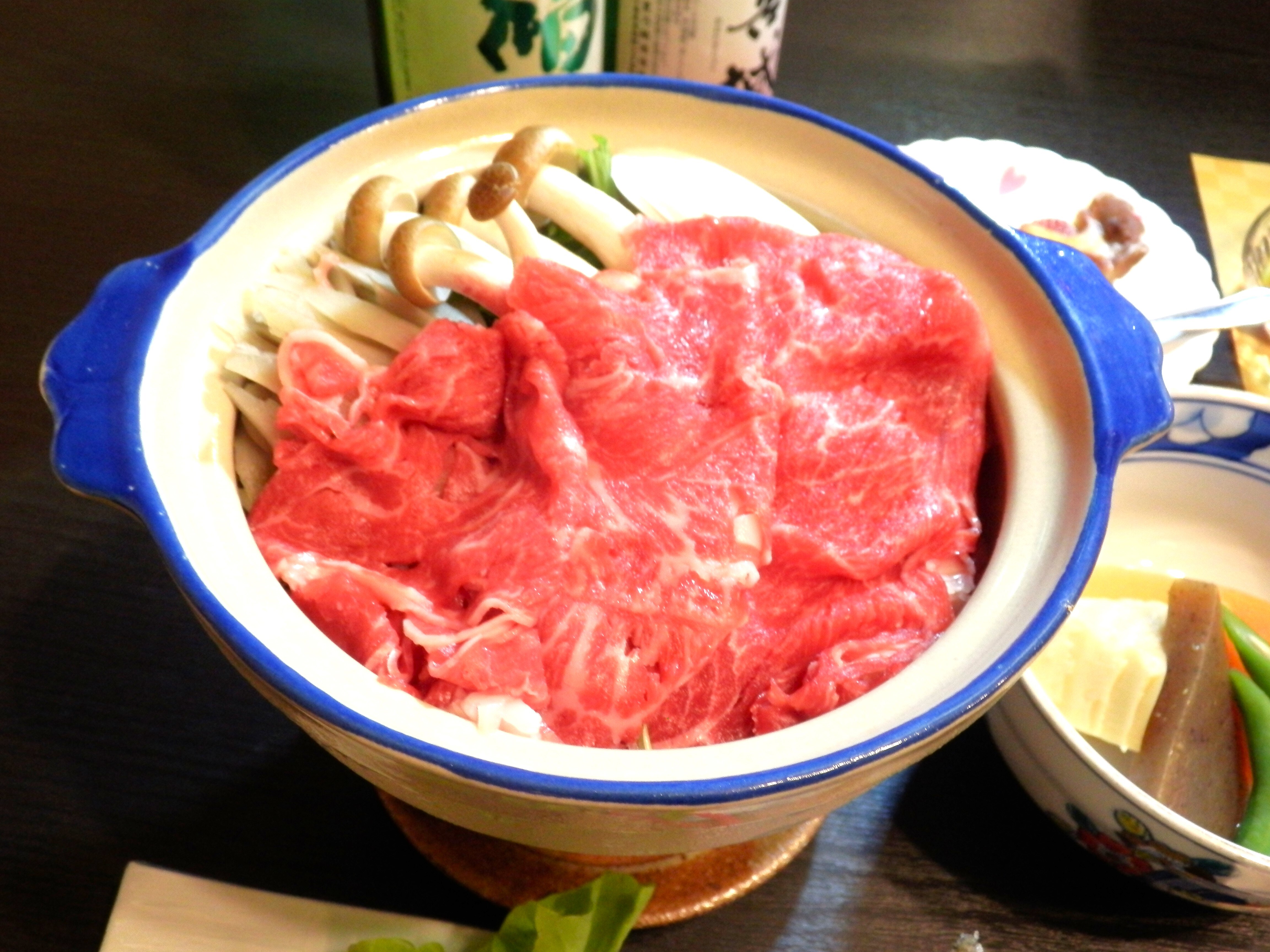 Wagyu beef hotpot