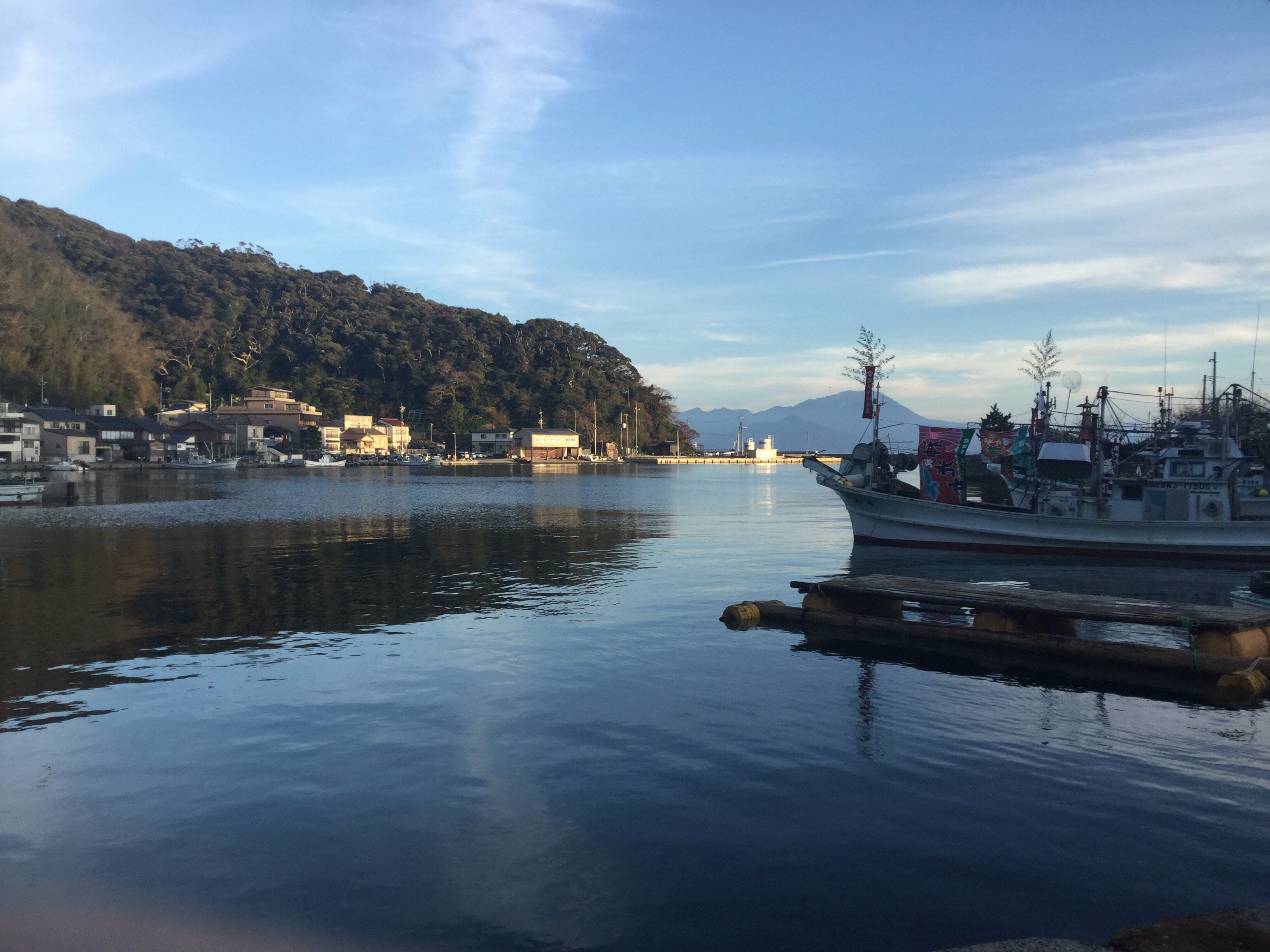 Port view from the inn