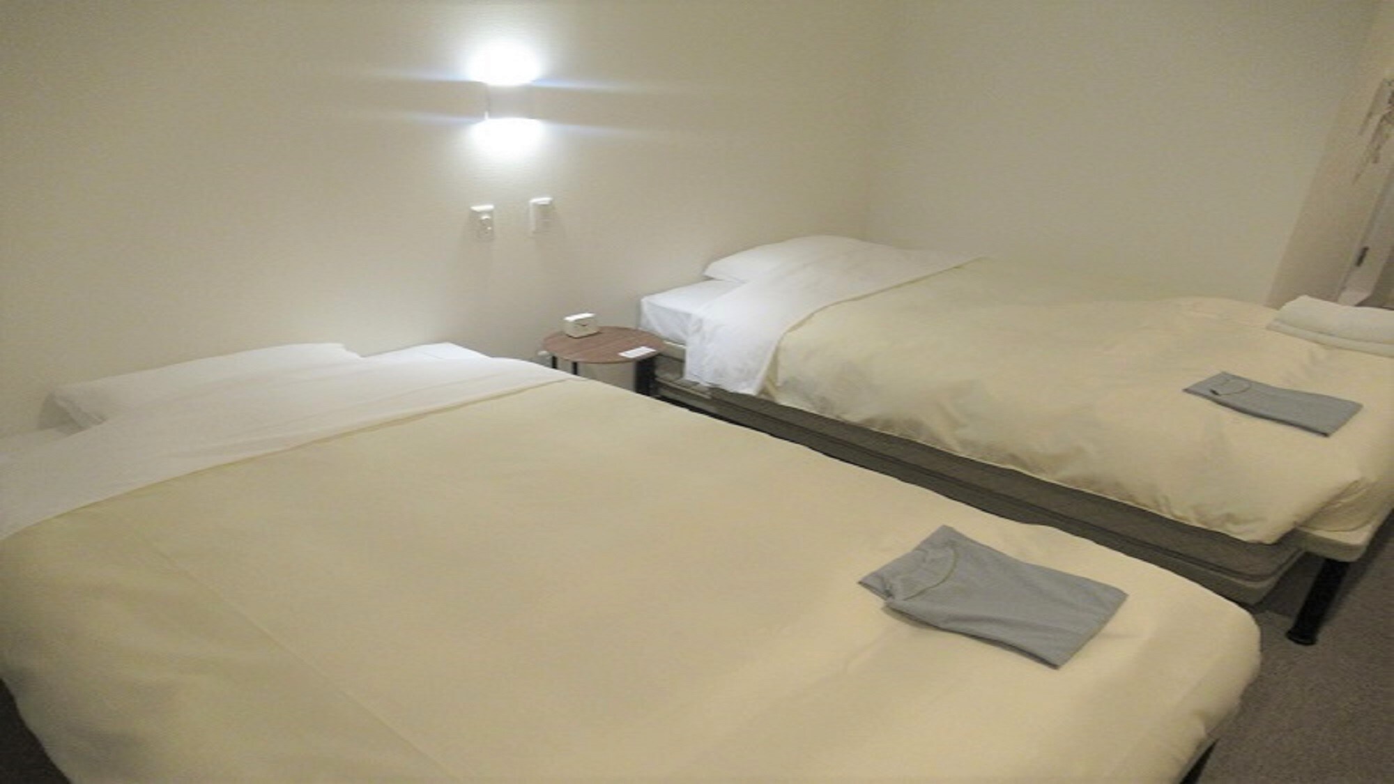 [Non-smoking] Family twin room / bed size 120 cm wide and spacious ♪