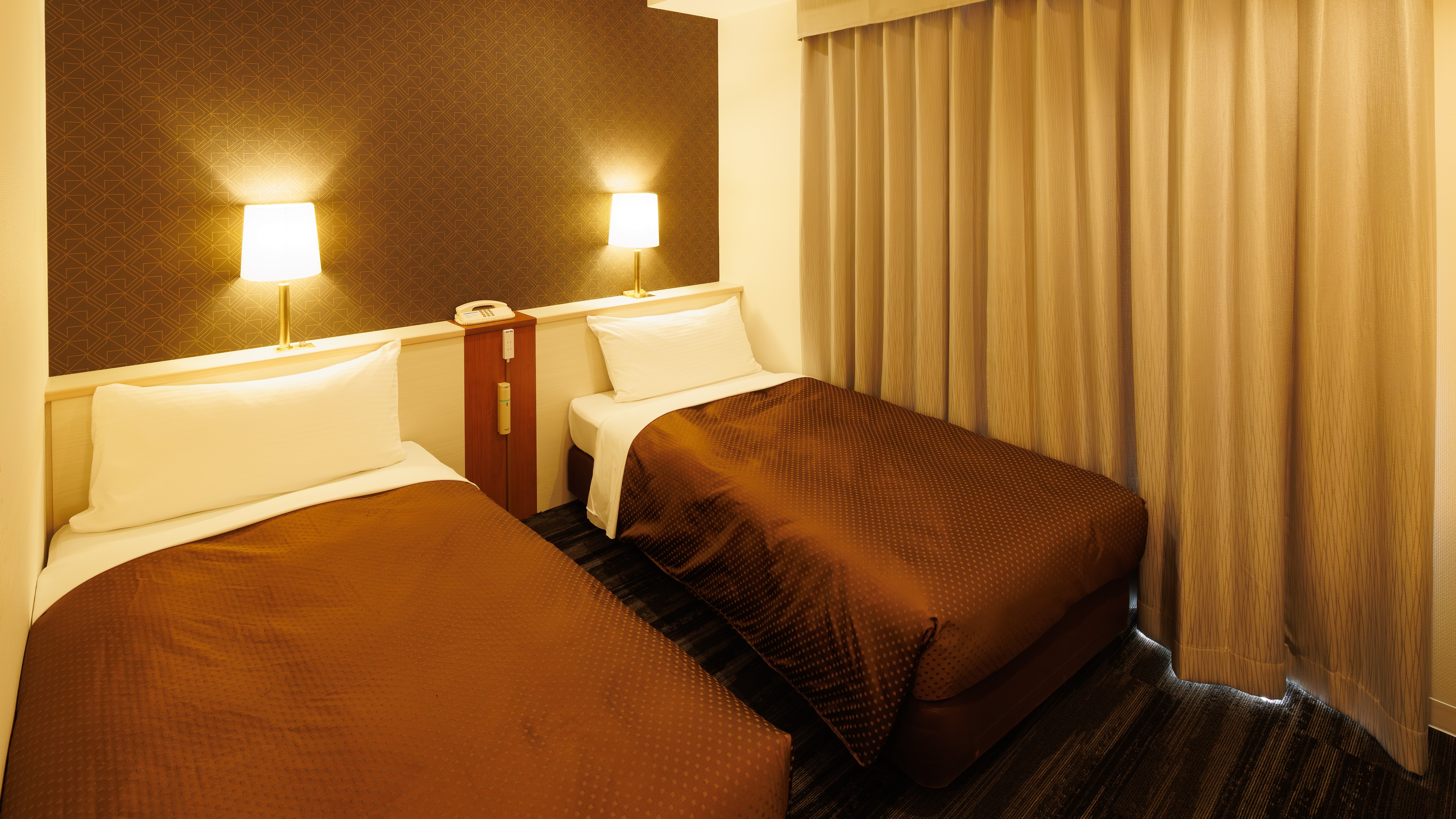 Standard twin limited to 3rd and 4th floors ~ Spacious room of 22㎡ ~