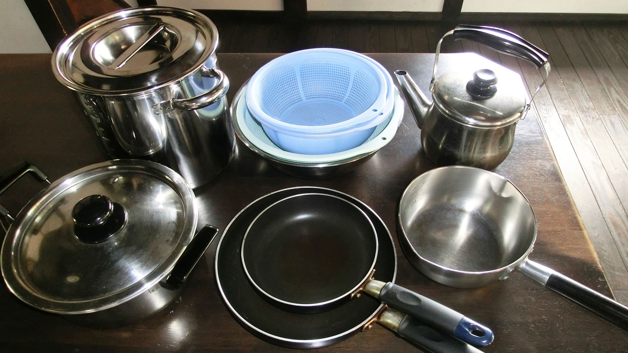* [Example of guest room facilities] Cooking utensils. Feel free to use it ♪