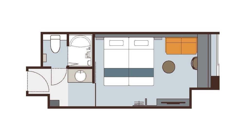 Hollywood Twin B (23 square meters)/Standard floor