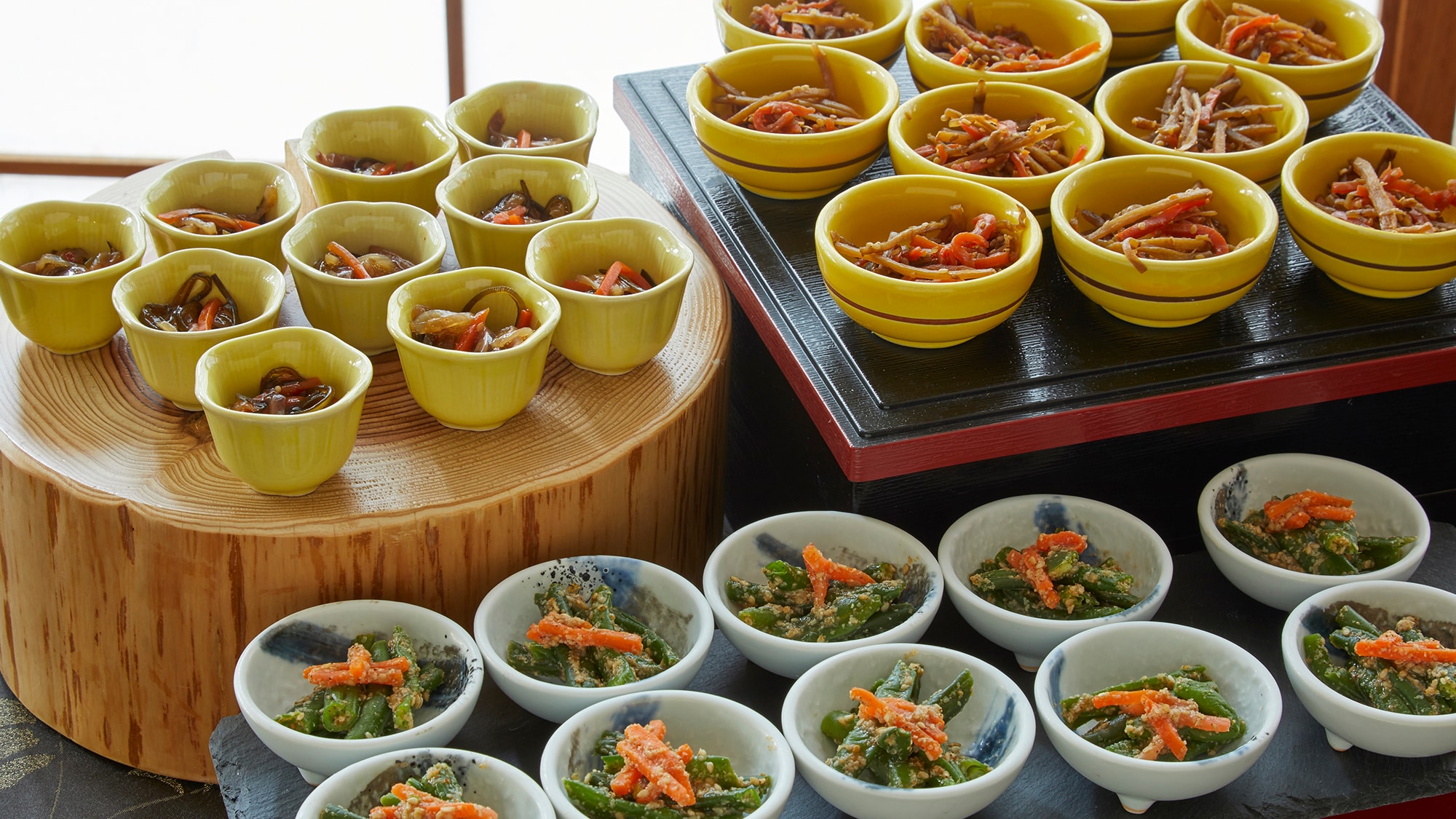 [Breakfast] Buffet from 2/1! We provide healthy rice accompaniments. *The content provided changes daily.